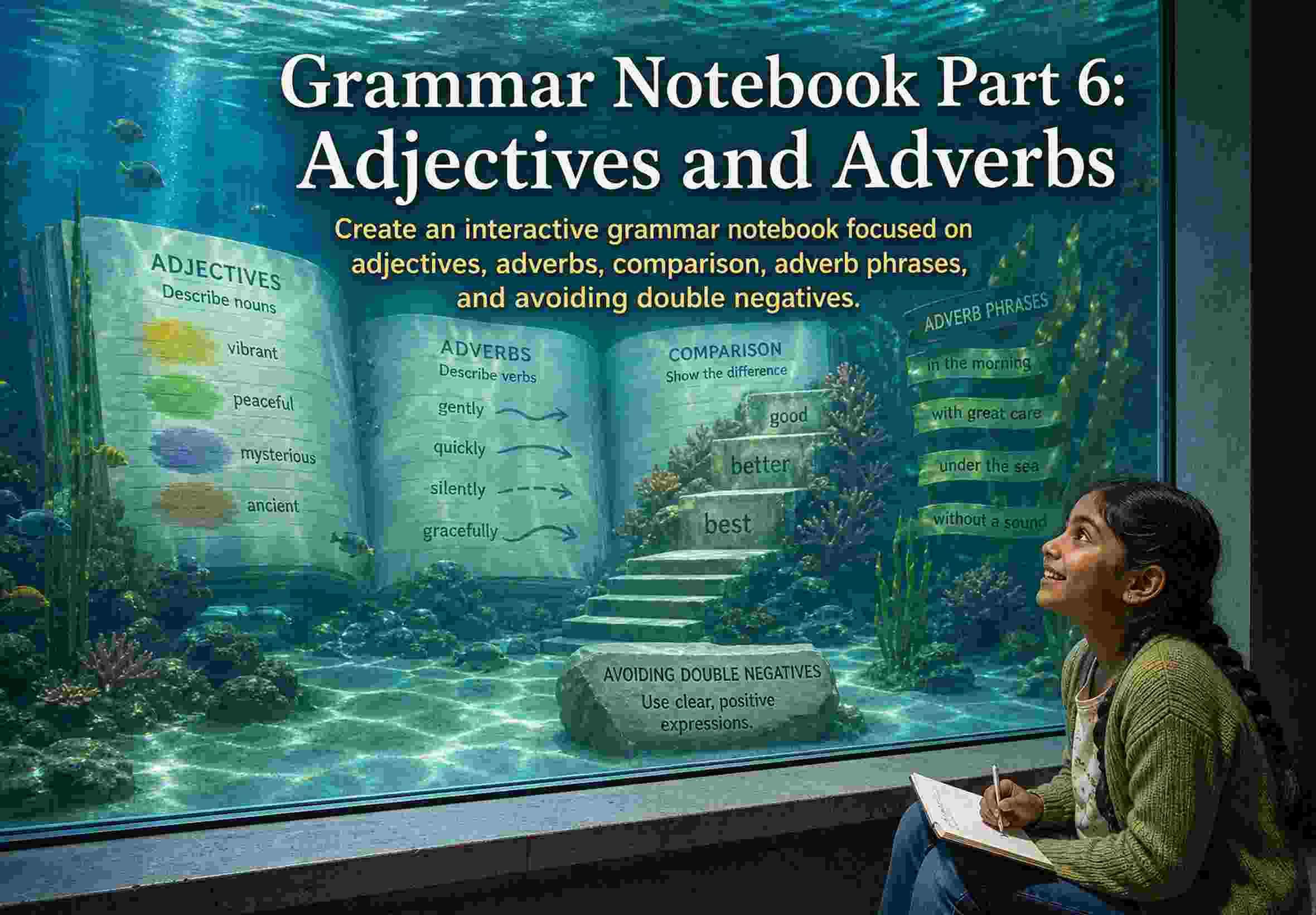 Grammar Notebook Part 6: Adjectives and Adverbs