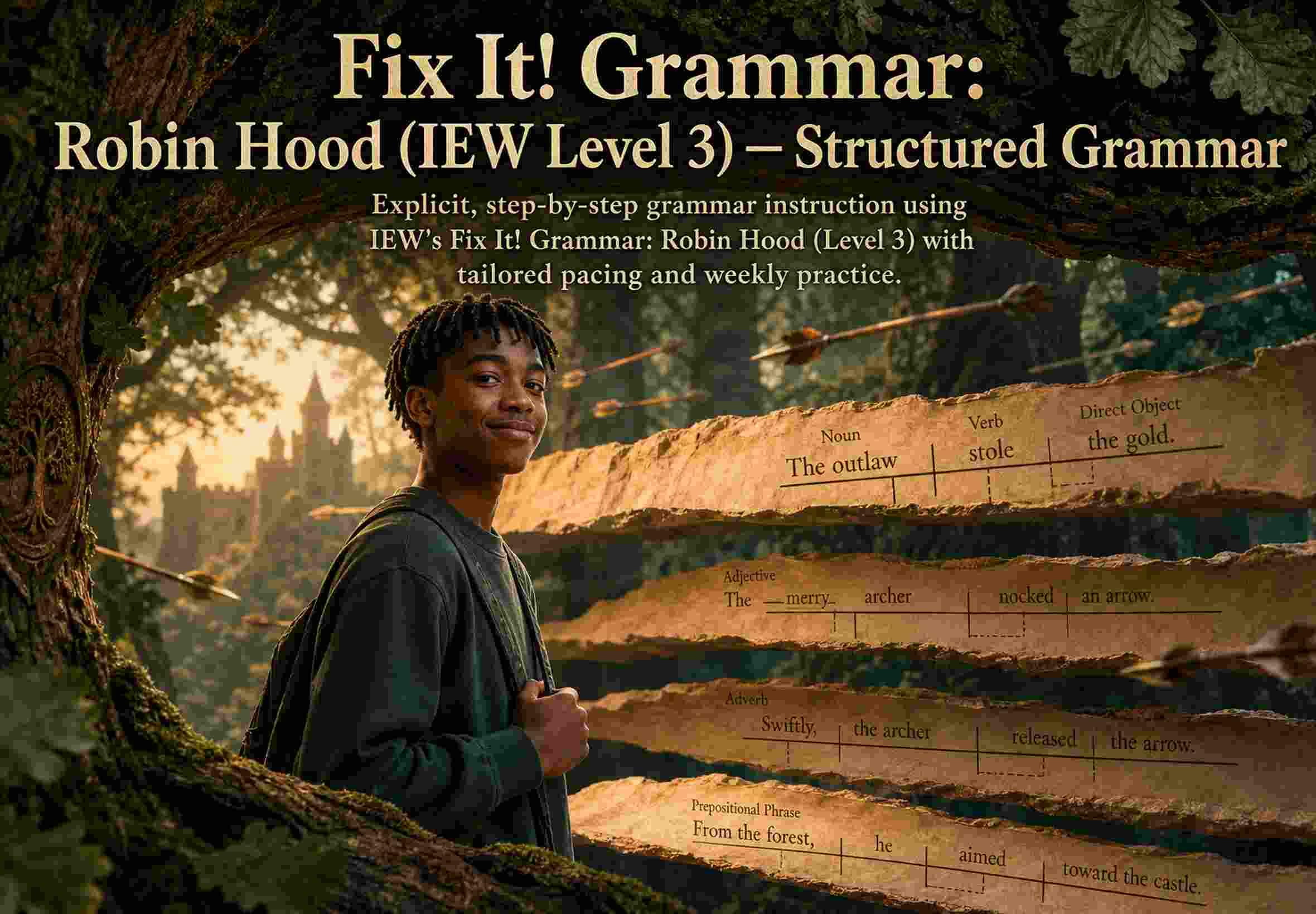 Fix It! Grammar: Robin Hood (IEW Level 3) — Structured Grammar