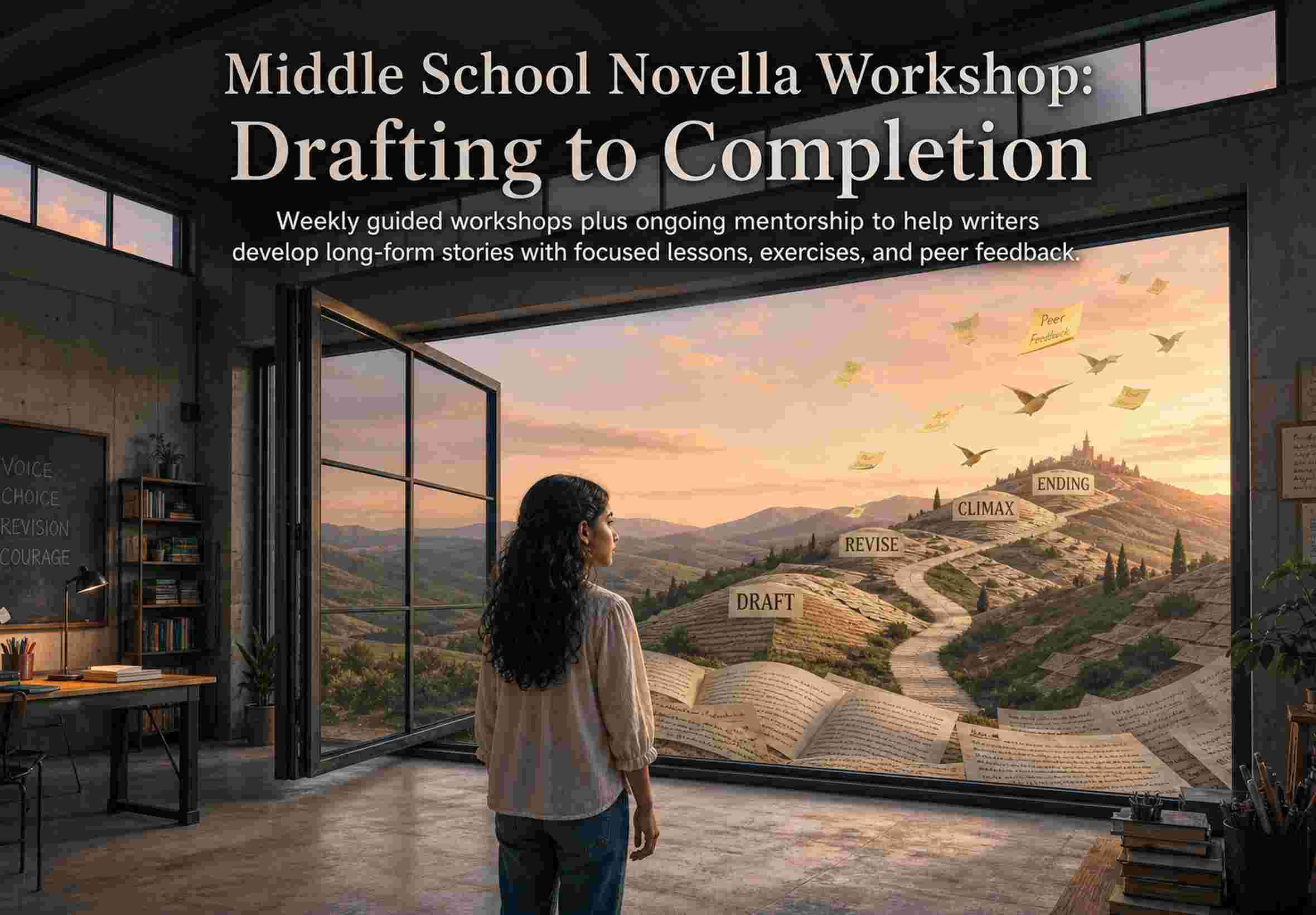 Middle School Novella Workshop: Drafting to Completion