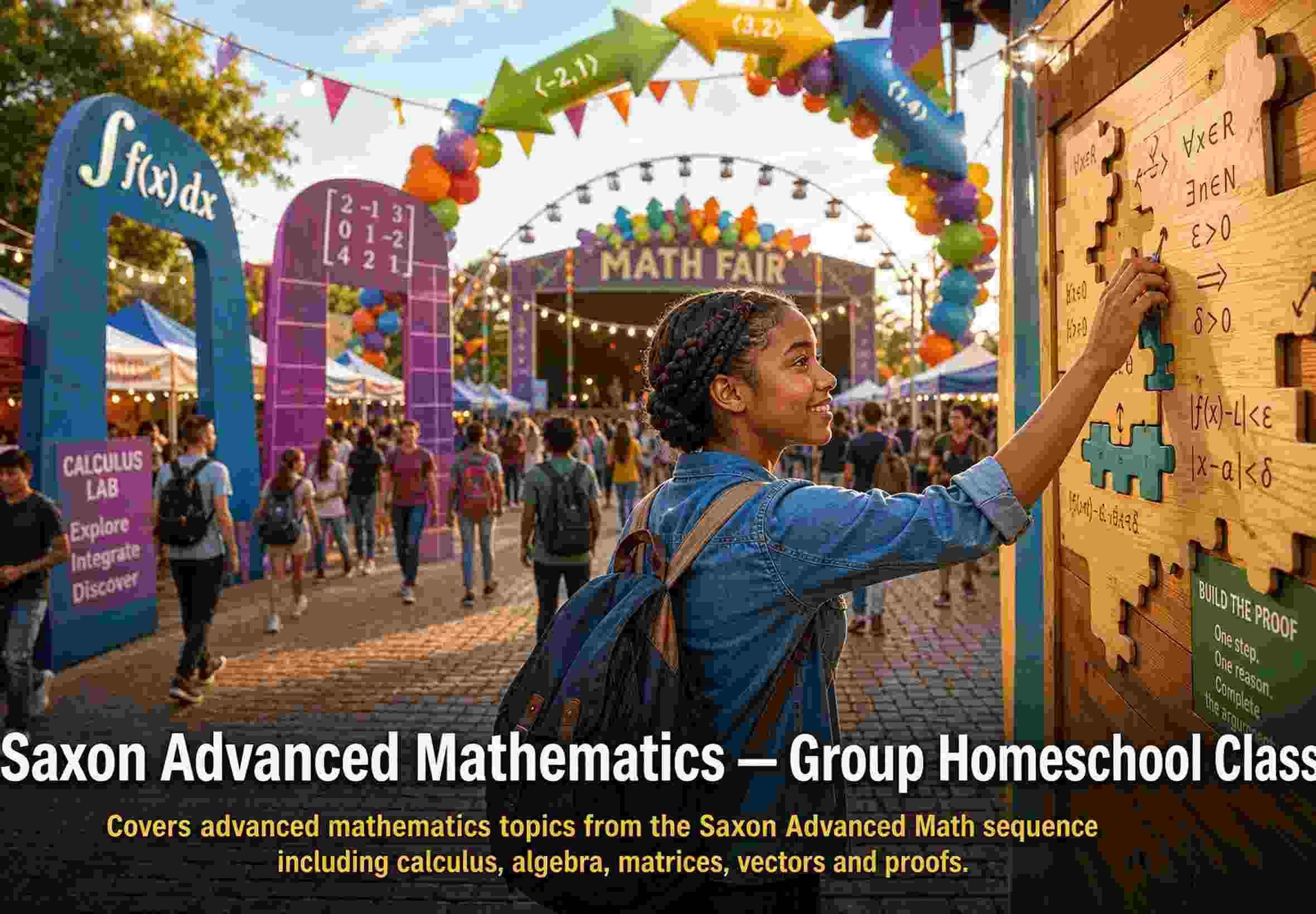 Saxon Advanced Mathematics — Group Homeschool Class