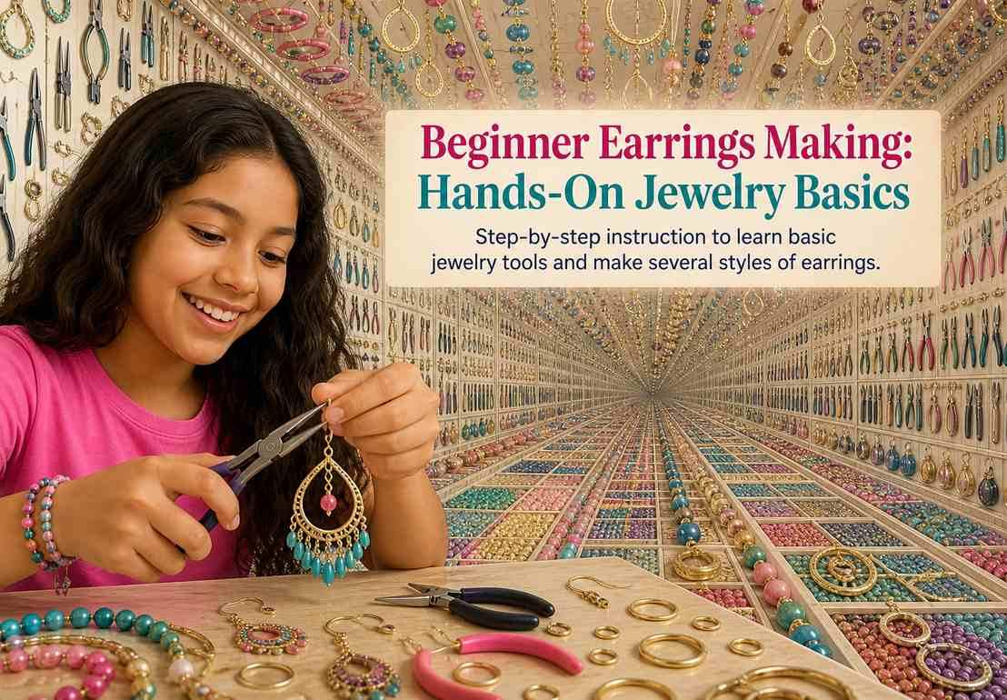 Beginner Earrings Making: Hands-On Jewelry Basics