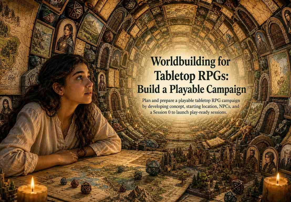 Worldbuilding for Tabletop RPGs: Build a Playable Campaign