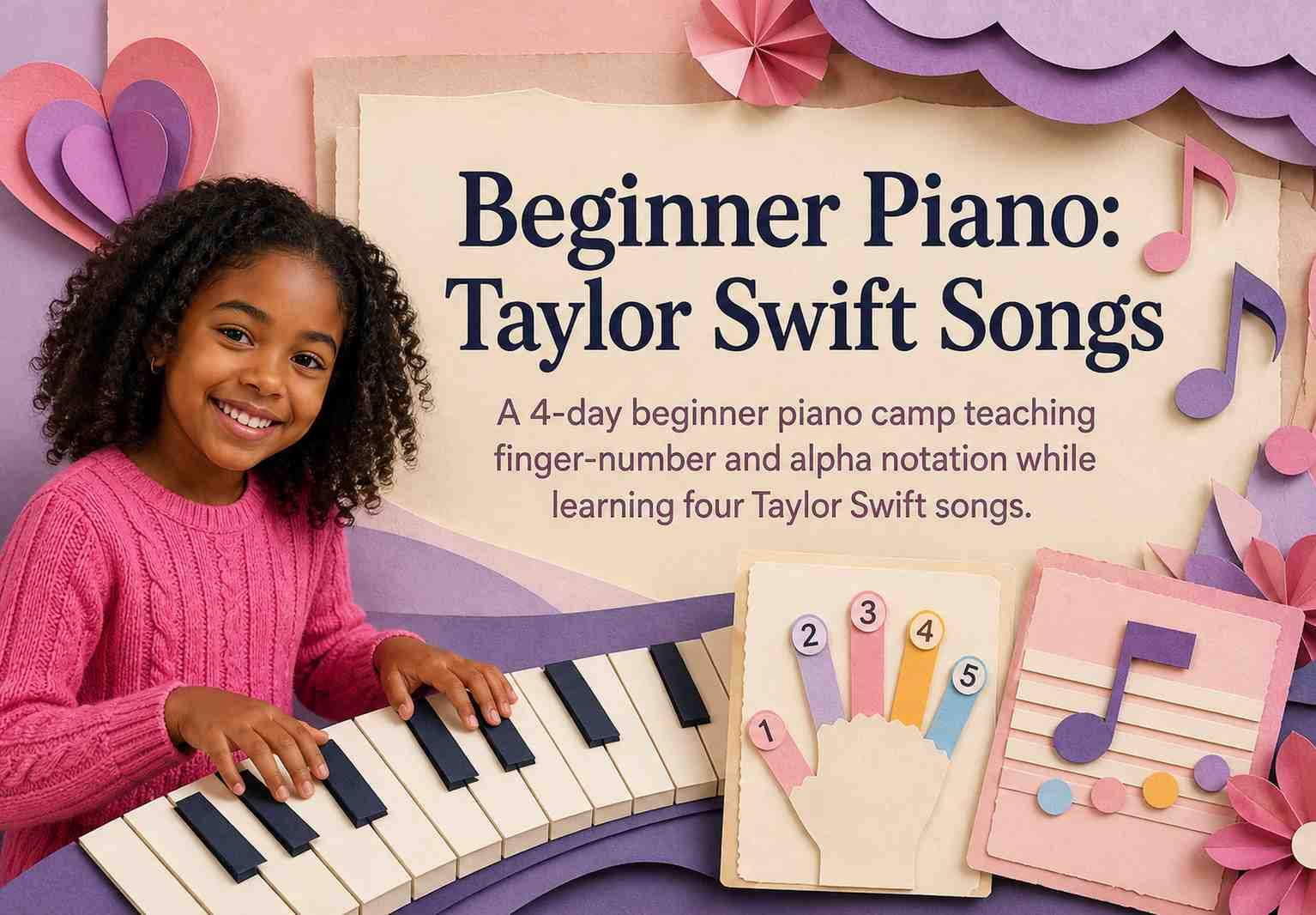 Beginner Piano: Taylor Swift Songs