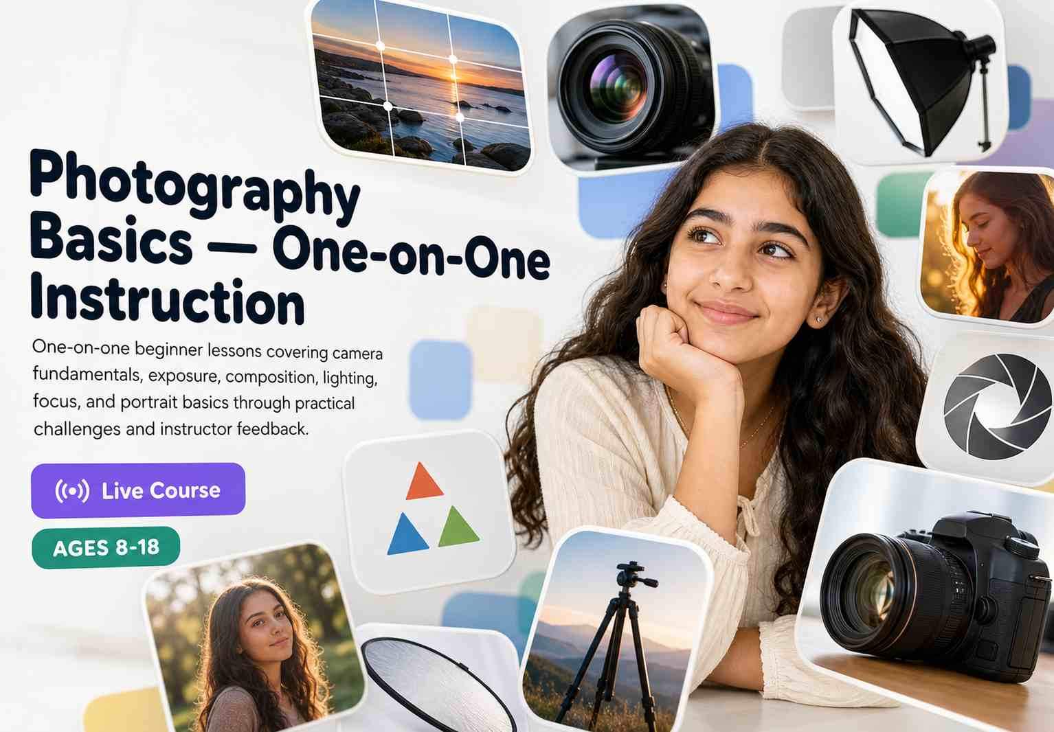 Photography Basics — One-on-One Instruction