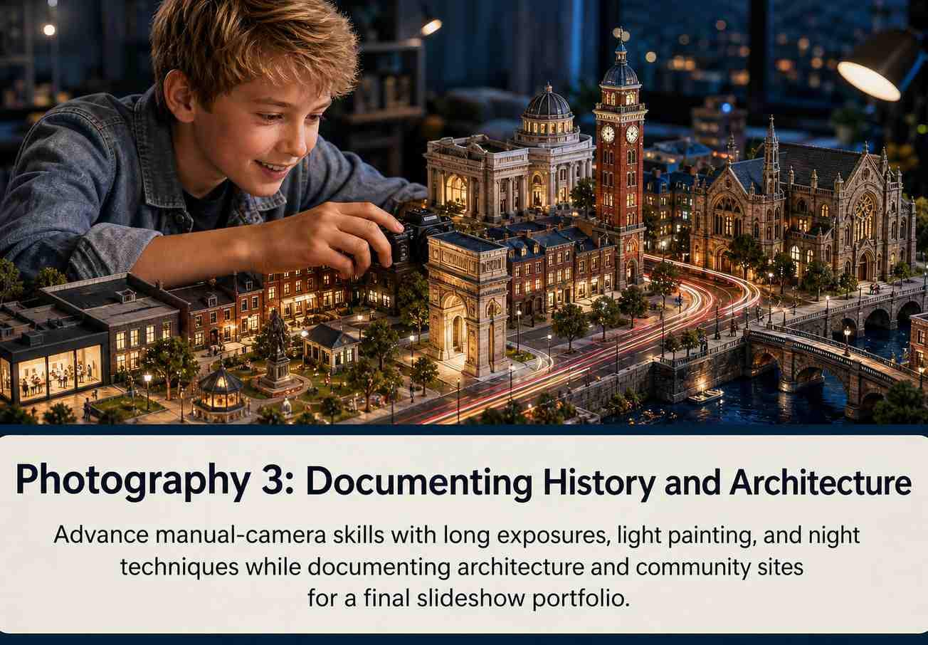 Photography 3: Documenting History and Architecture