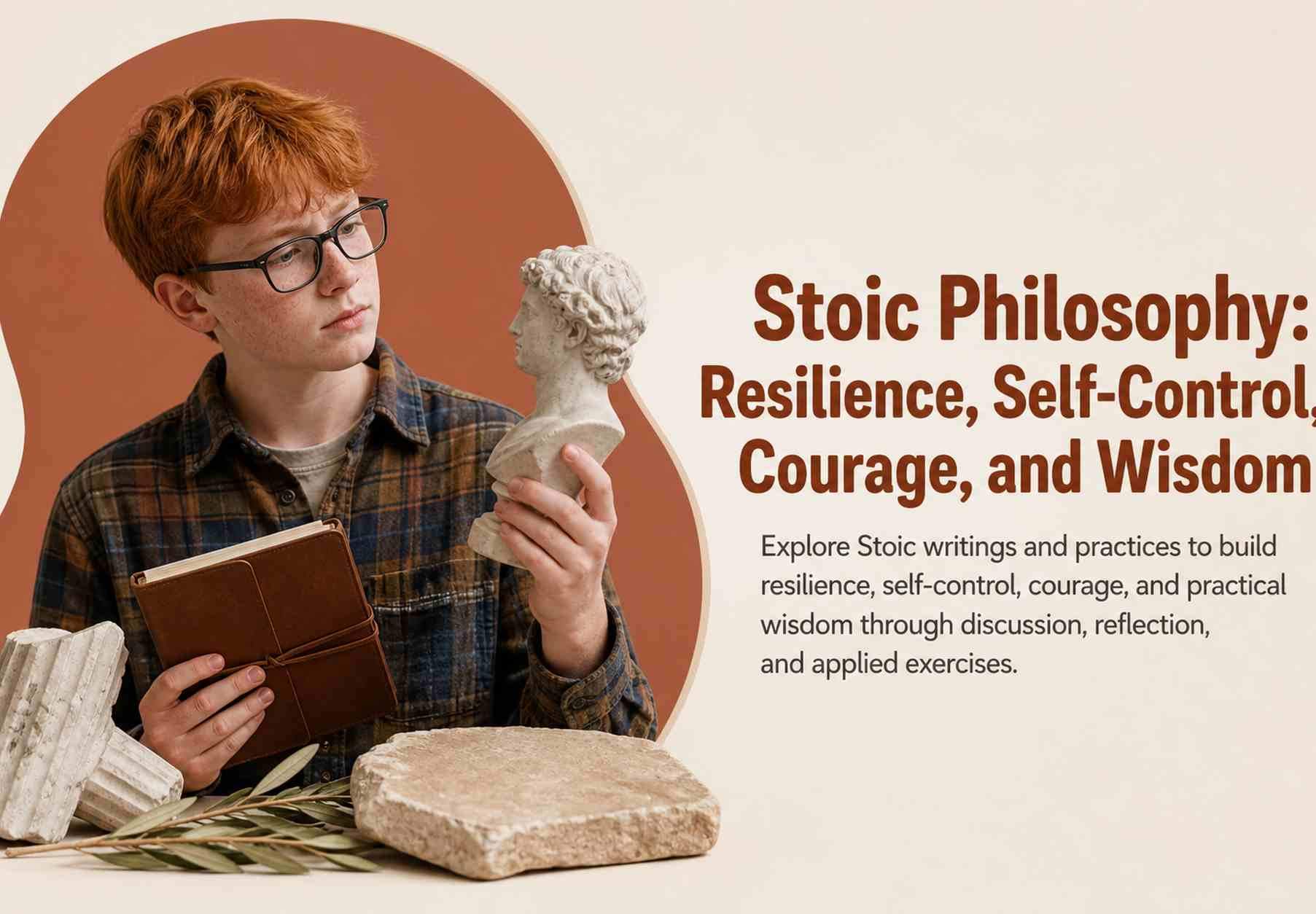 Stoic Philosophy: Resilience, Self-Control, Courage, and Wisdom