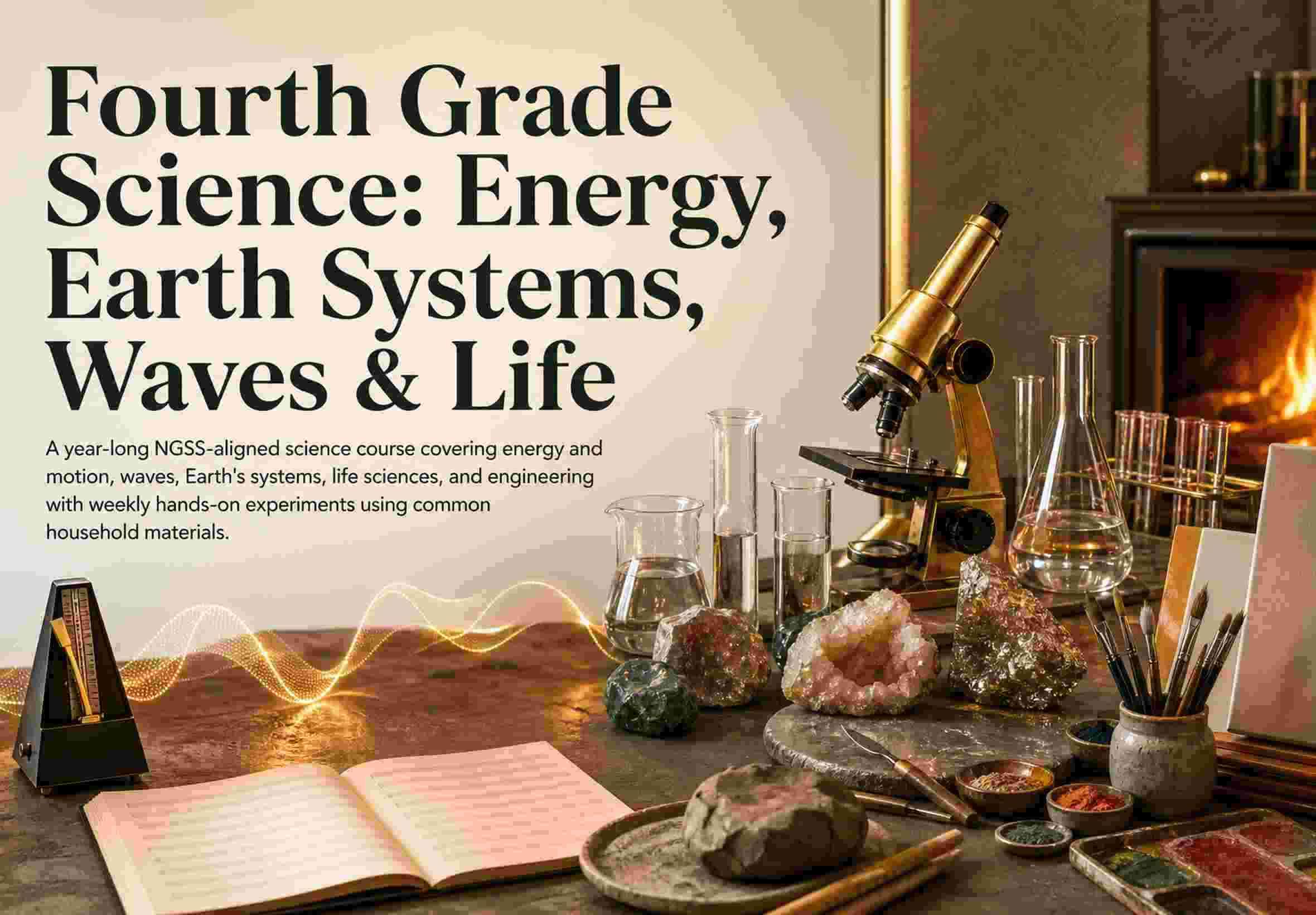 Fourth Grade Science: Energy, Earth Systems, Waves & Life
