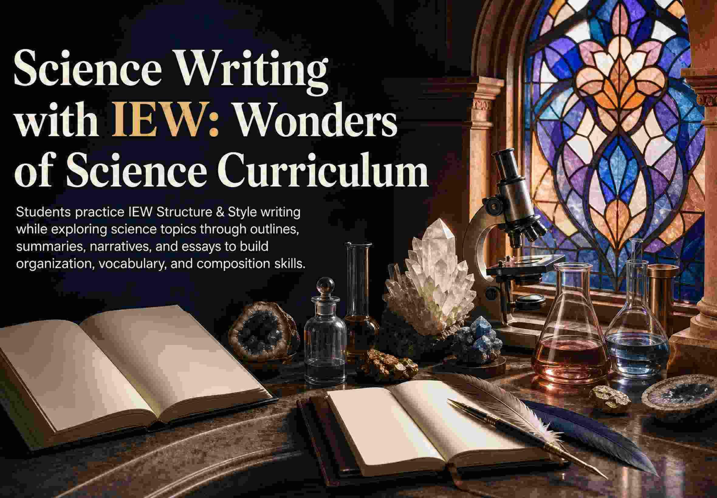 Science Writing with IEW: Wonders of Science Curriculum