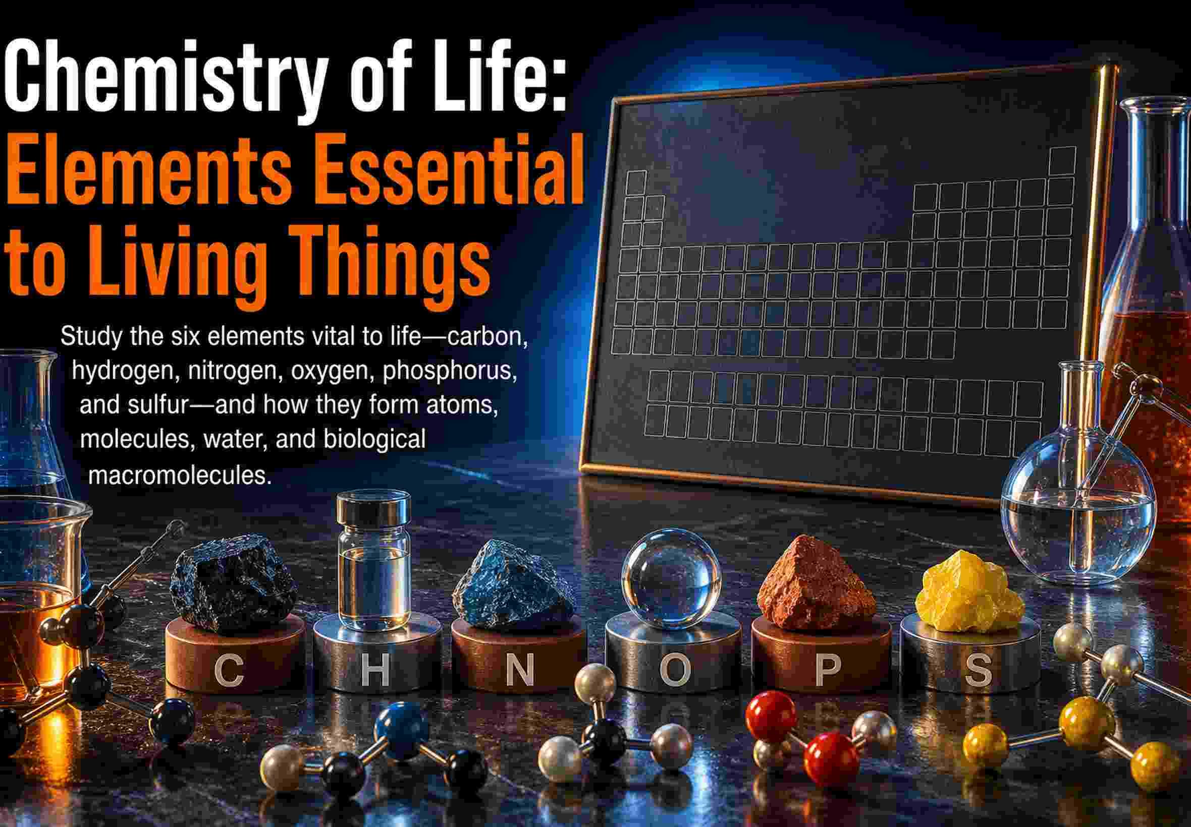 Chemistry of Life: Elements Essential to Living Things
