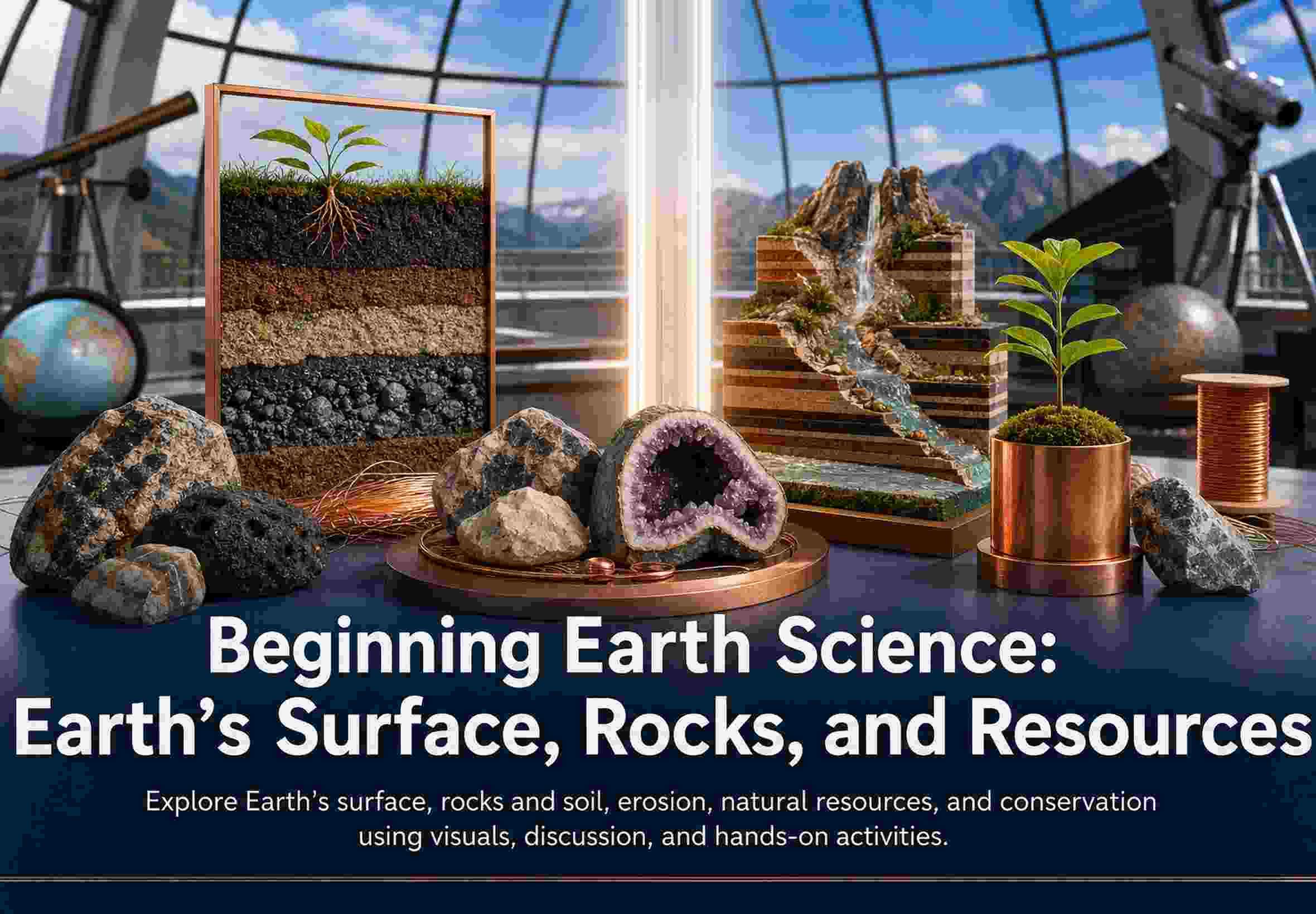Beginning Earth Science: Earth's Surface, Rocks, and Resources