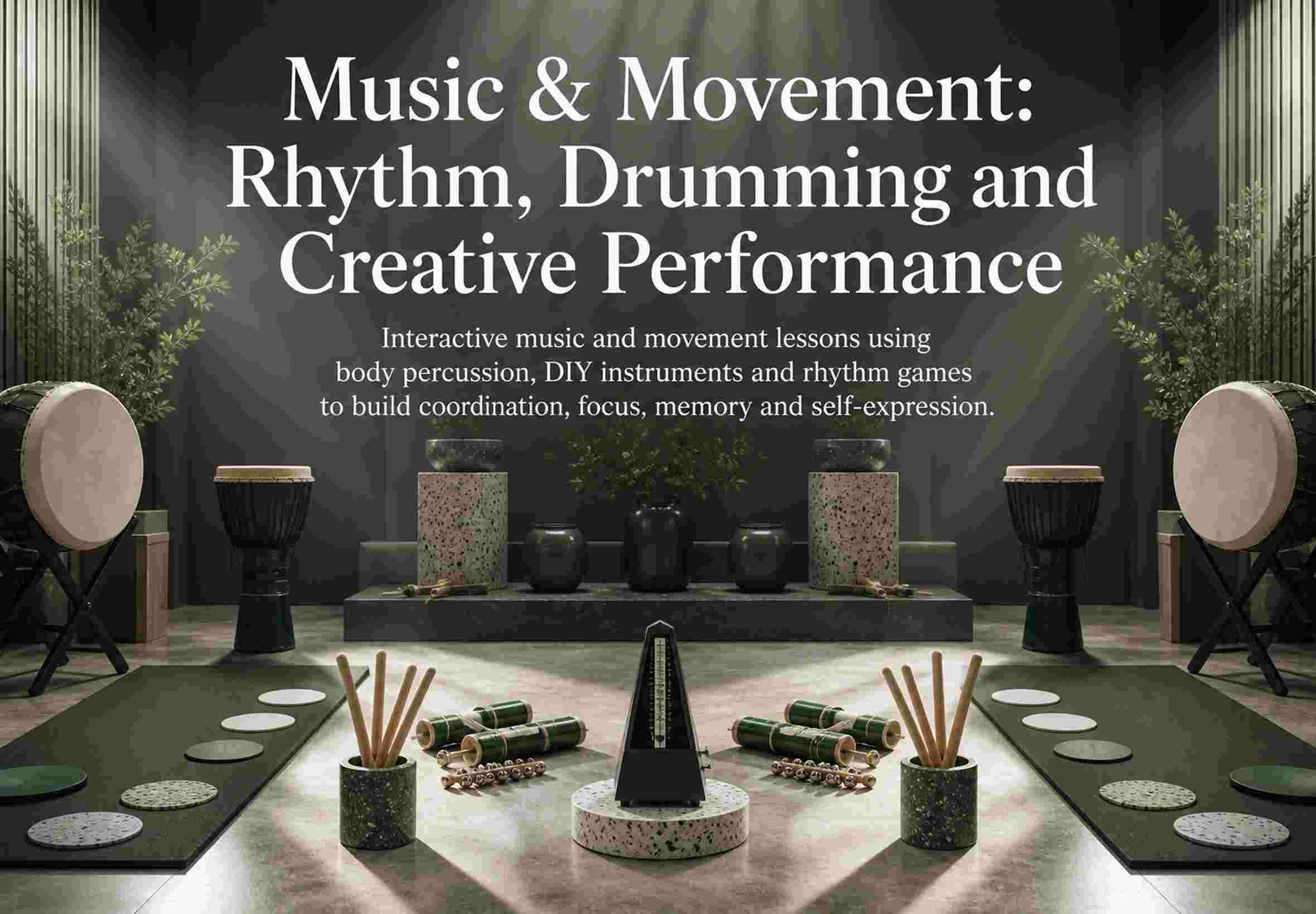 Music & Movement: Rhythm, Drumming and Creative Performance