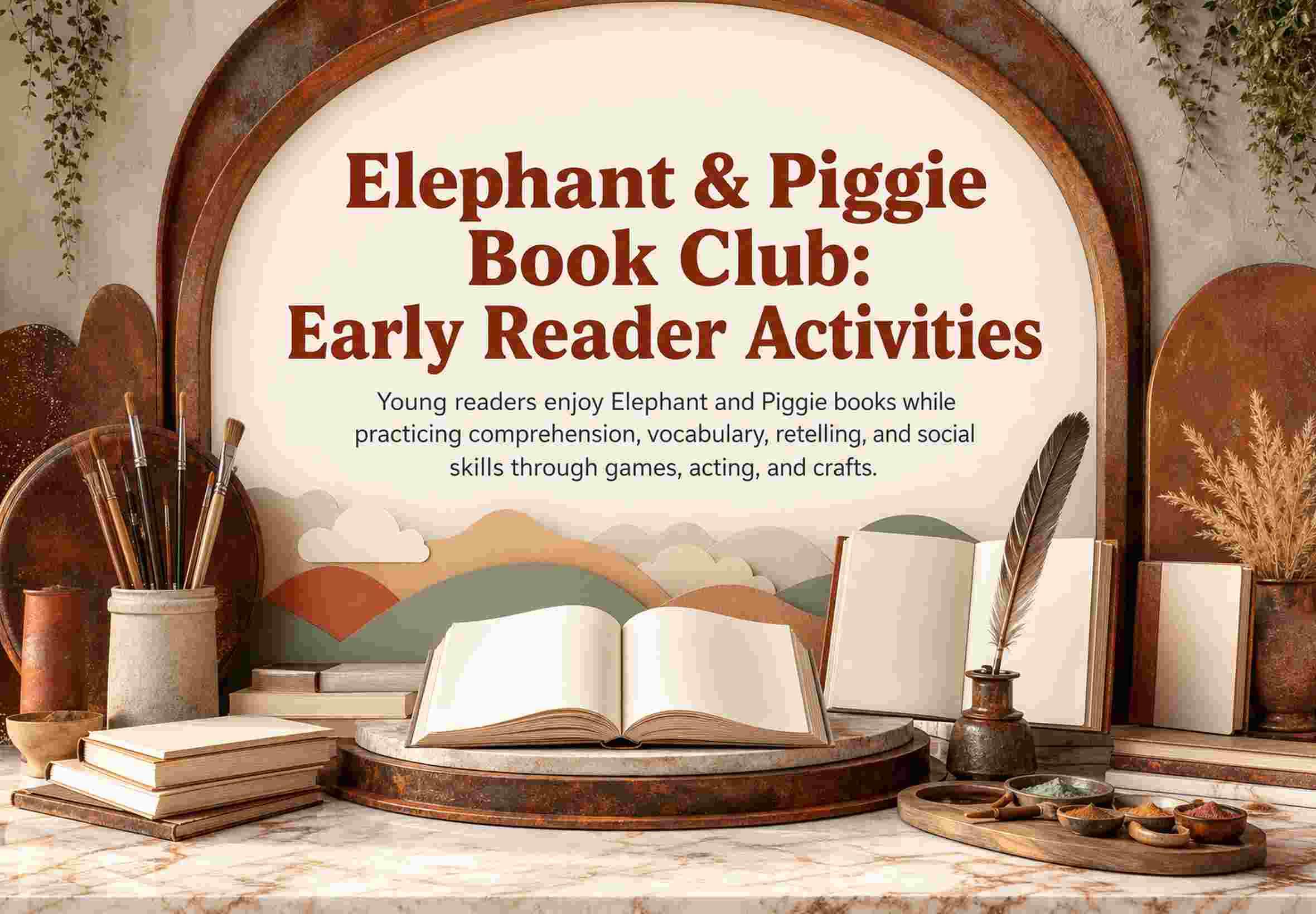 Elephant & Piggie Book Club: Early Reader Activities
