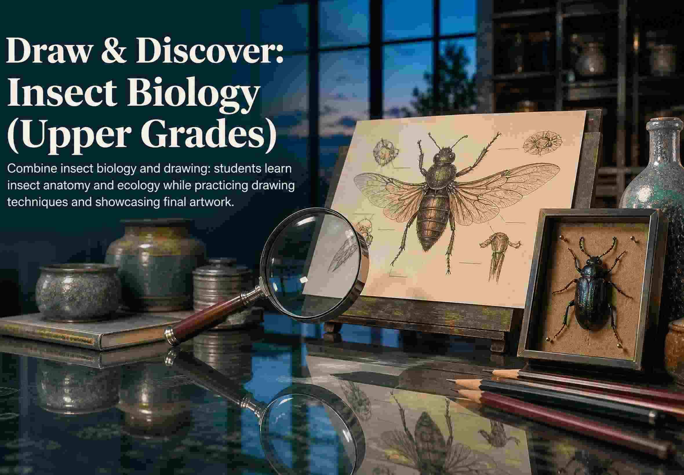 Draw & Discover: Insect Biology (Upper Grades)