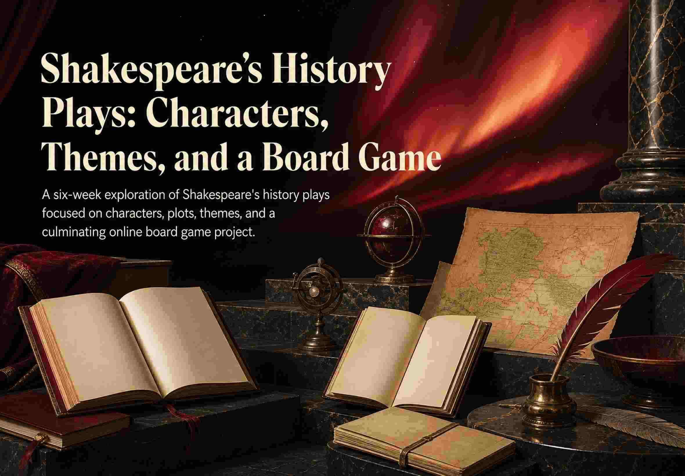 Shakespeare's History Plays: Characters, Themes, and a Board Game