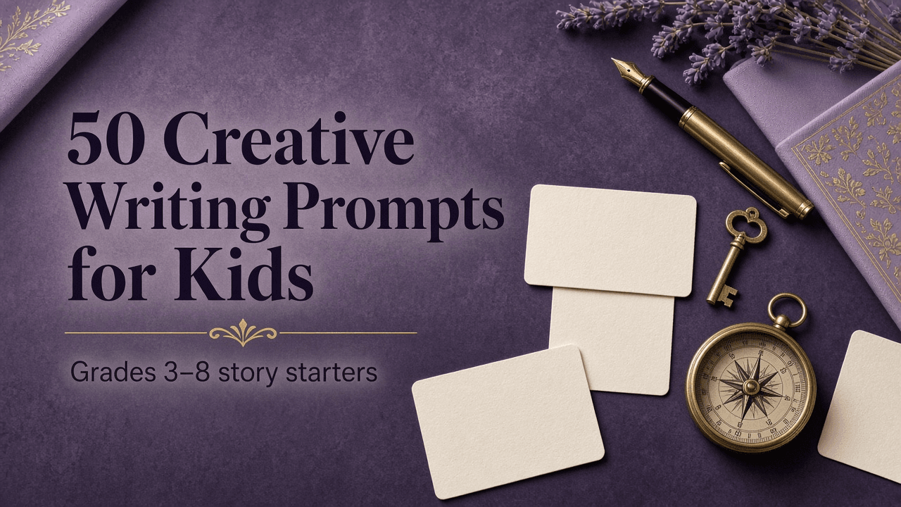 50 Creative Writing Prompts for Kids