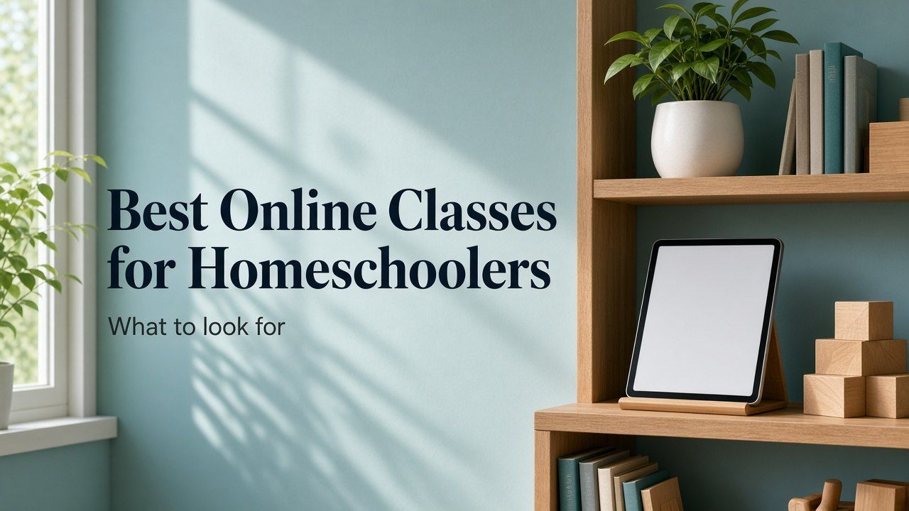 Best Online Classes for Homeschoolers