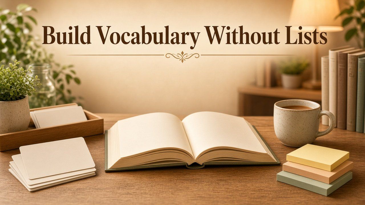 Build Vocabulary Without Lists