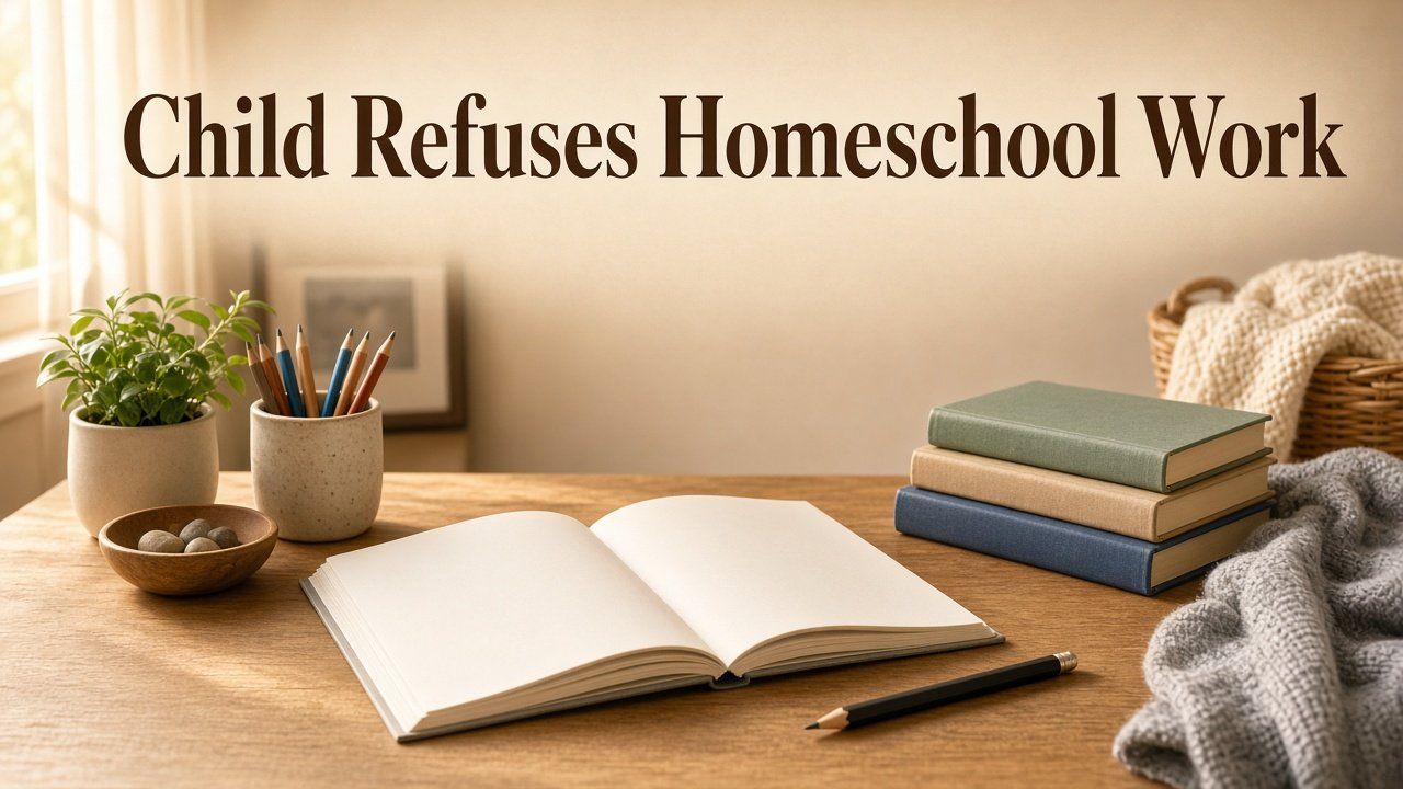 Child Refuses Homeschool Work