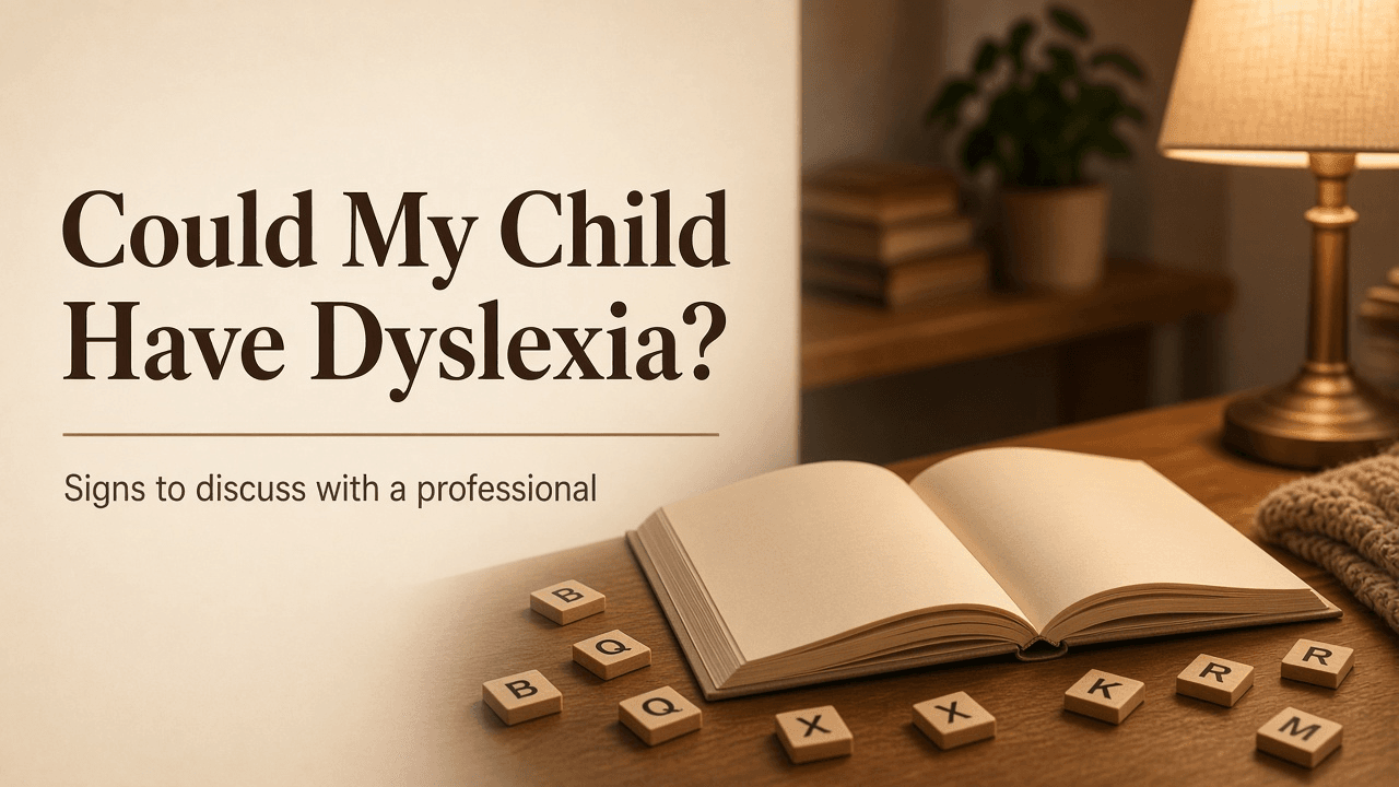 Could My Child Have Dyslexia?