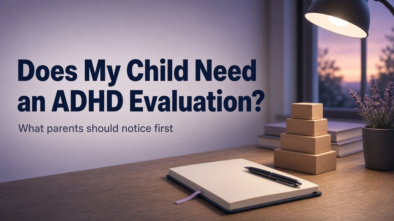 Does My Child Need an ADHD Evaluation?
