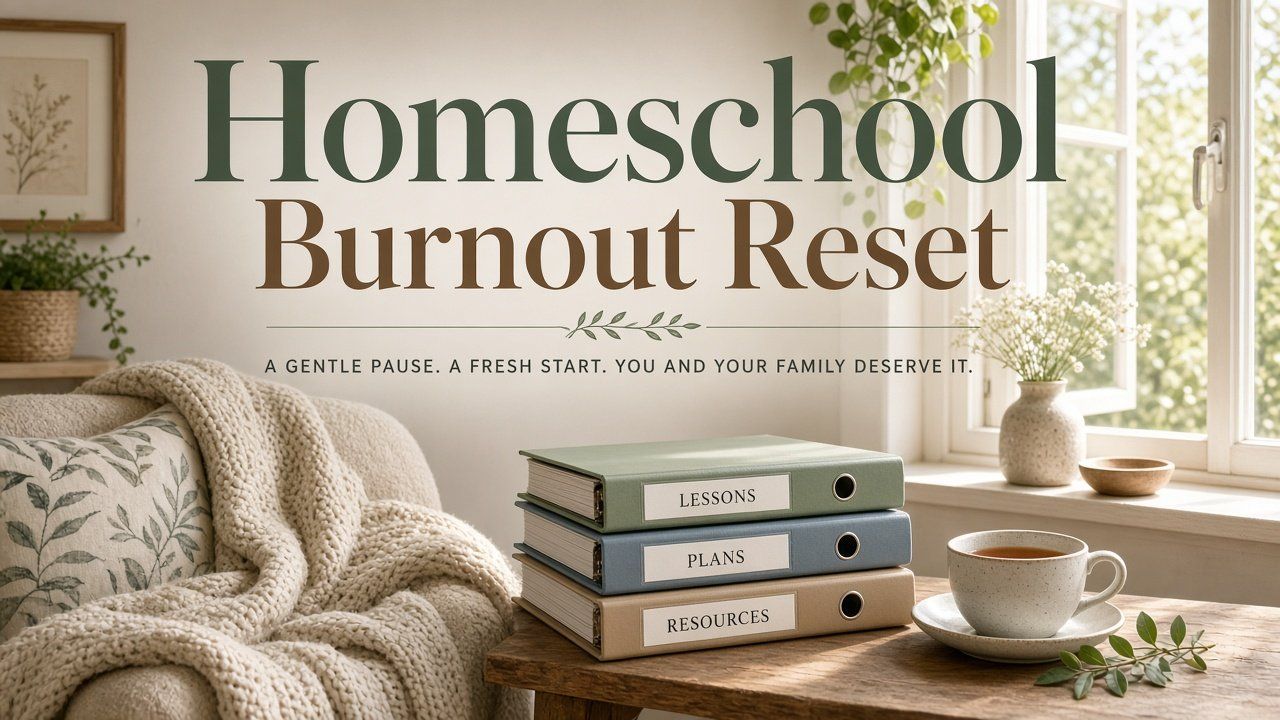 Homeschool Burnout Reset