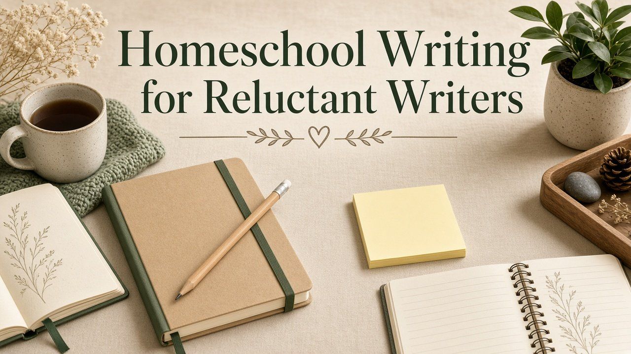 Homeschool Writing for Reluctant Writers
