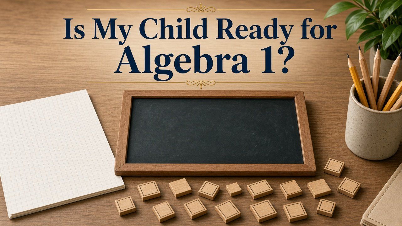 Is My Child Ready for Algebra 1?