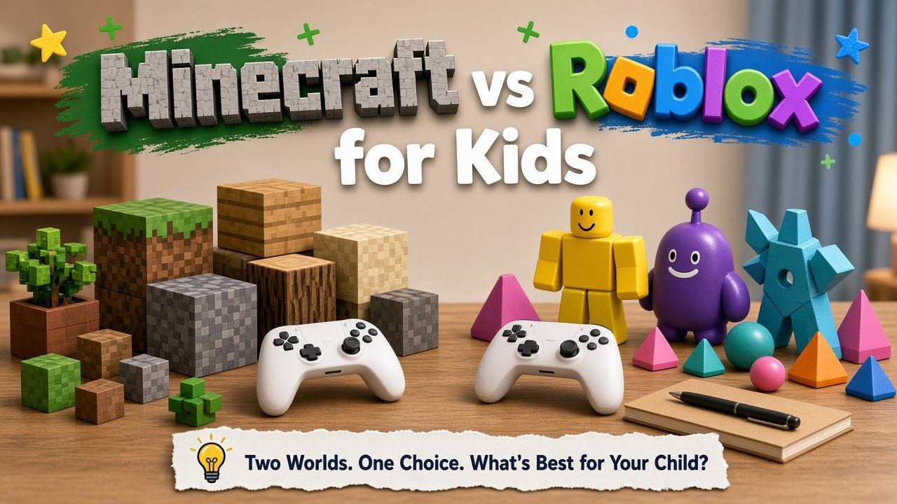 Minecraft vs Roblox for Kids