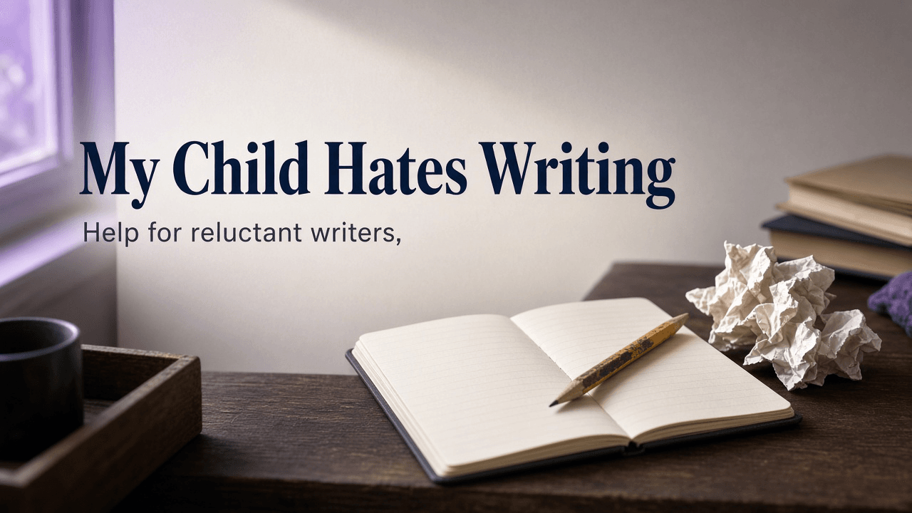 My Child Hates Writing