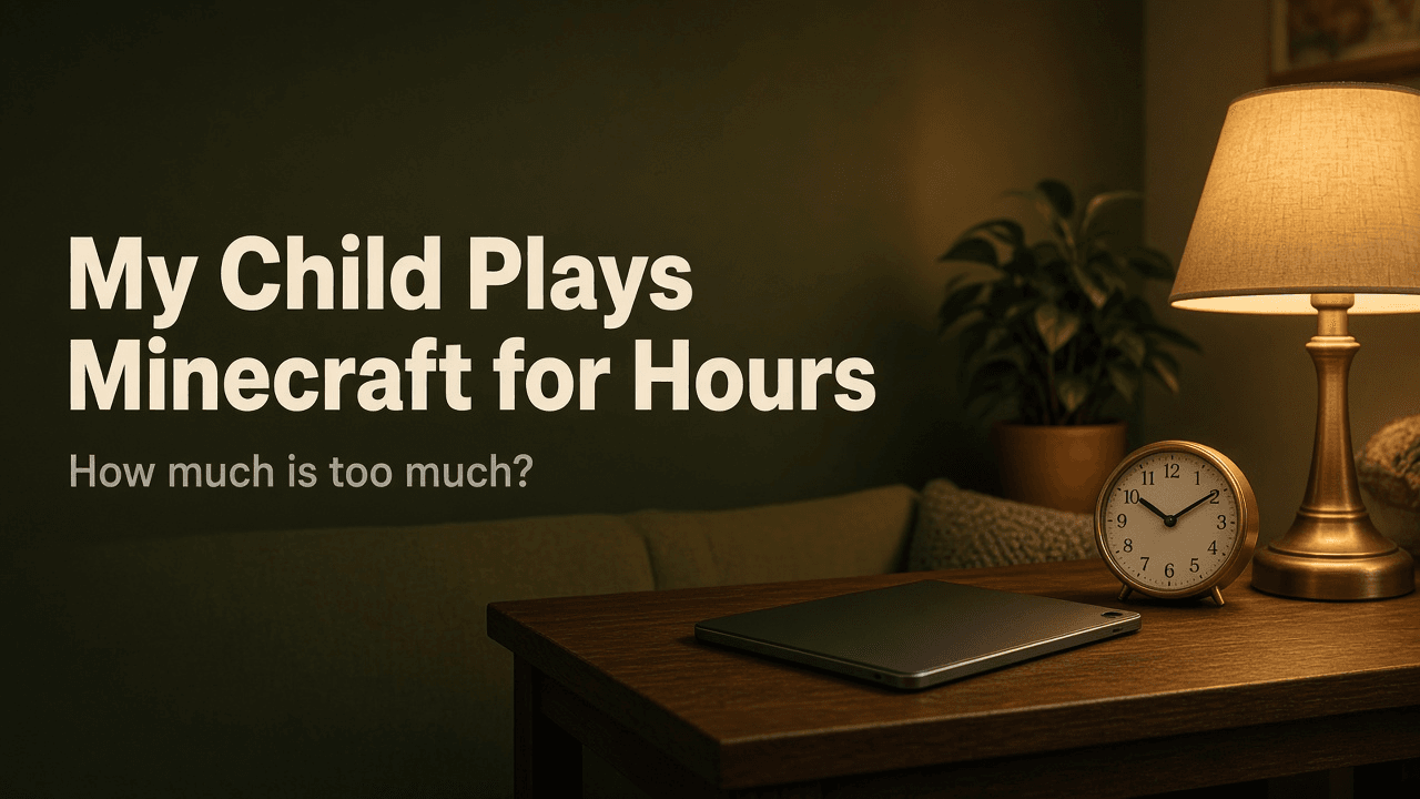 My Child Plays Minecraft for Hours