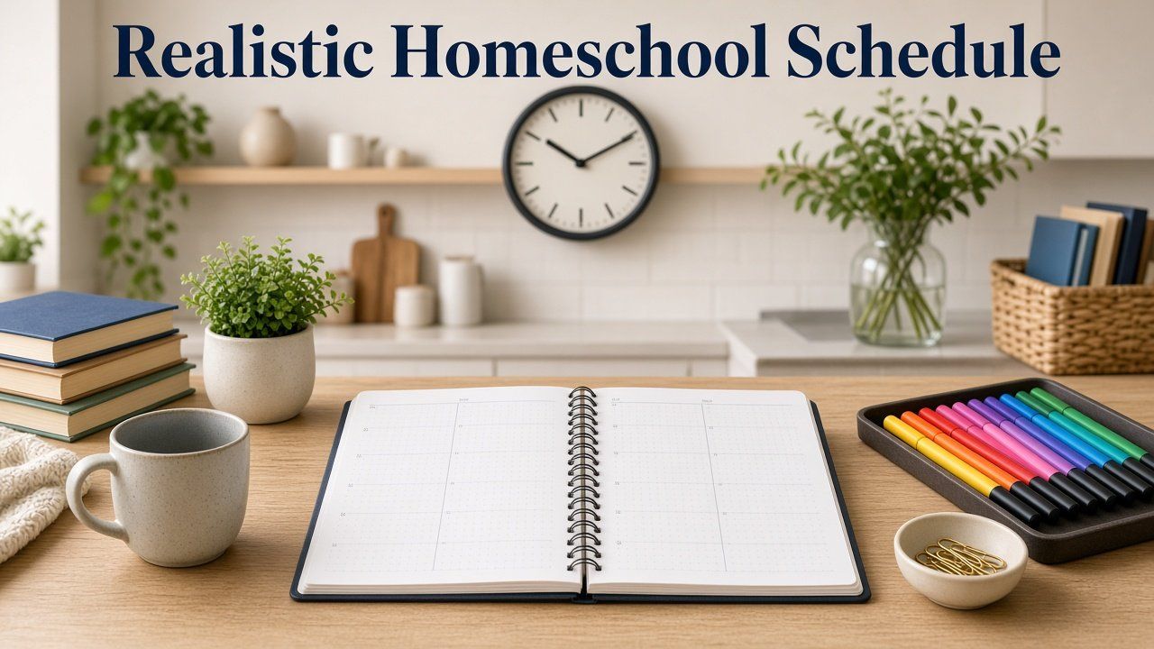 Realistic Homeschool Schedule