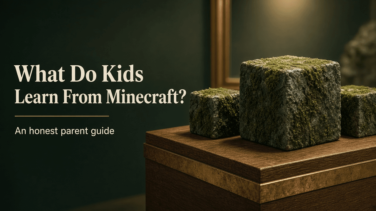 What Do Kids Learn From Minecraft?