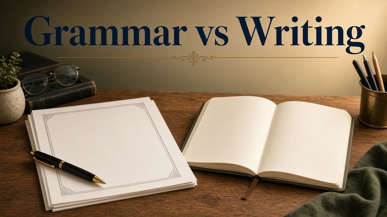 Grammar vs Writing Skills