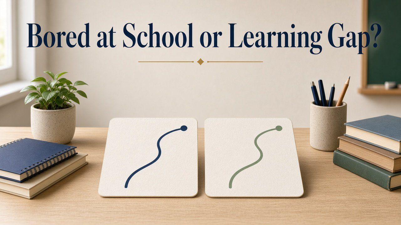 Bored at School or Learning Gap?