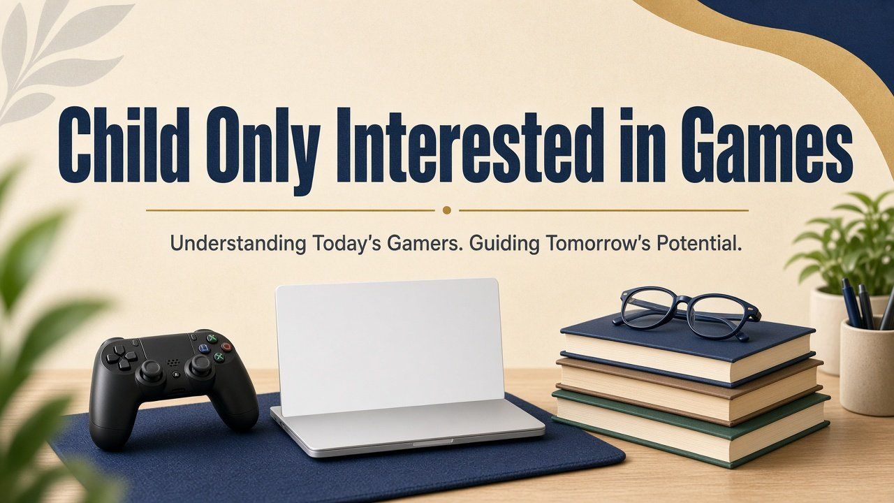 Child Only Interested in Games