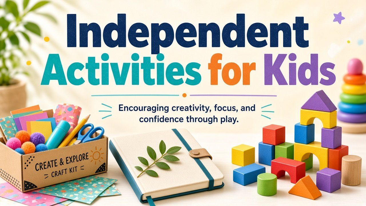 Independent Activities for Kids