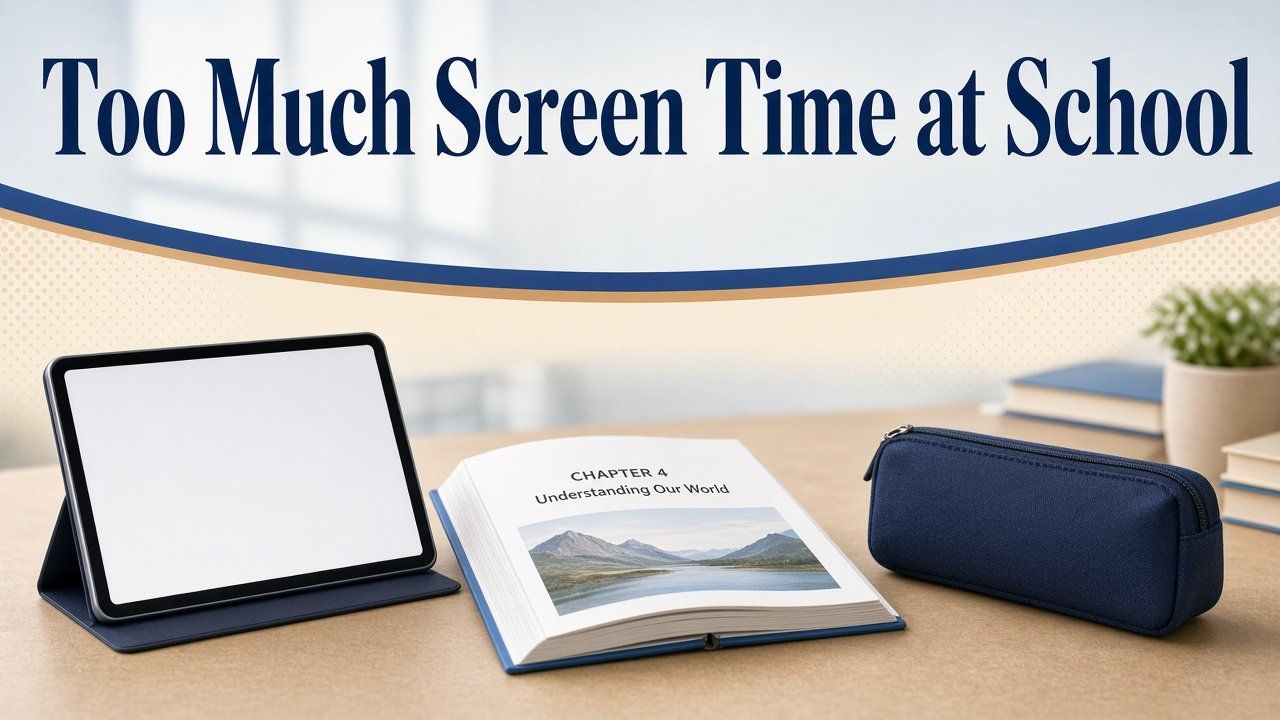 Too Much Screen Time at School