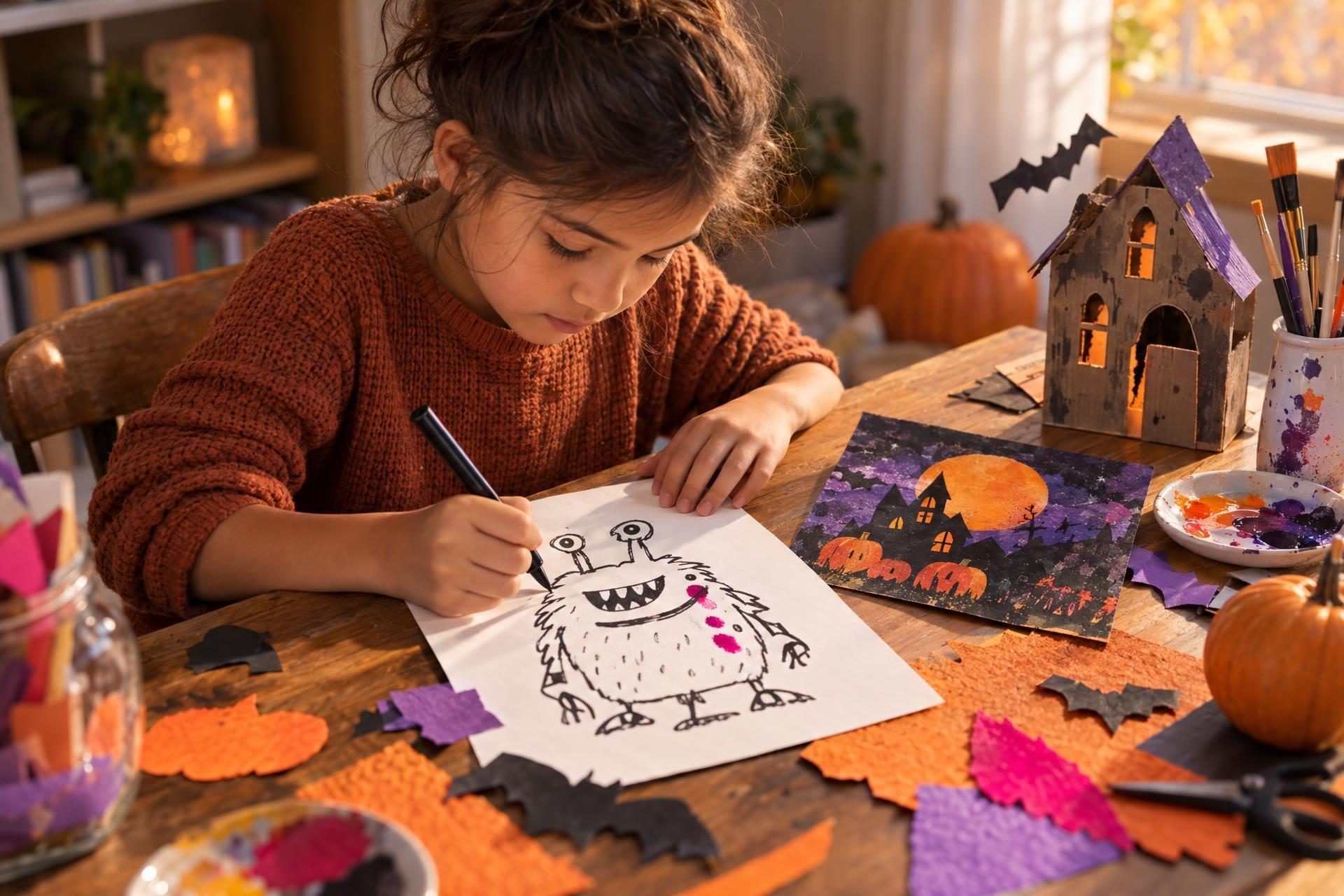 Creative Halloween Projects for Kids Ages 6–11