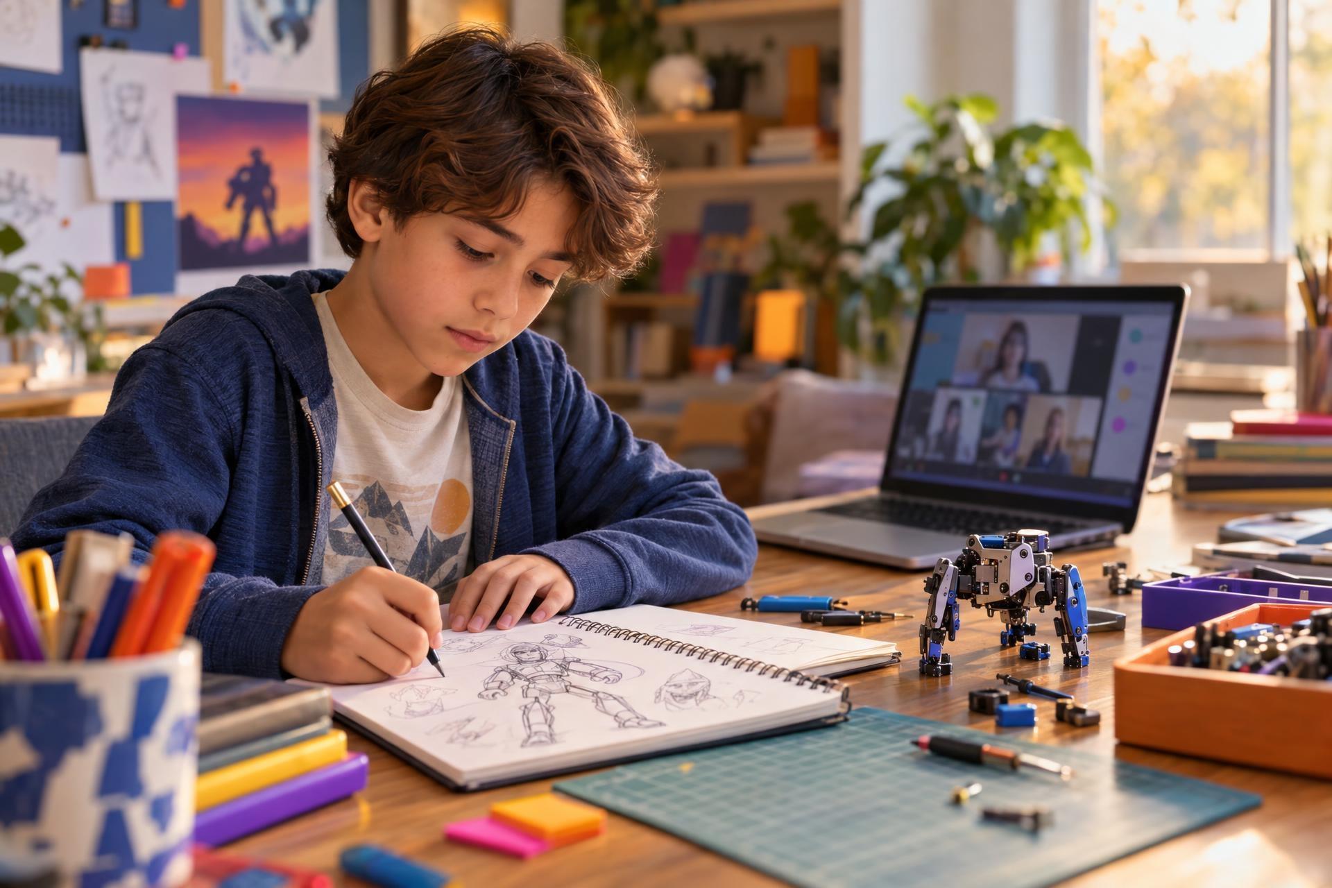Learning Beyond School Without More Homework