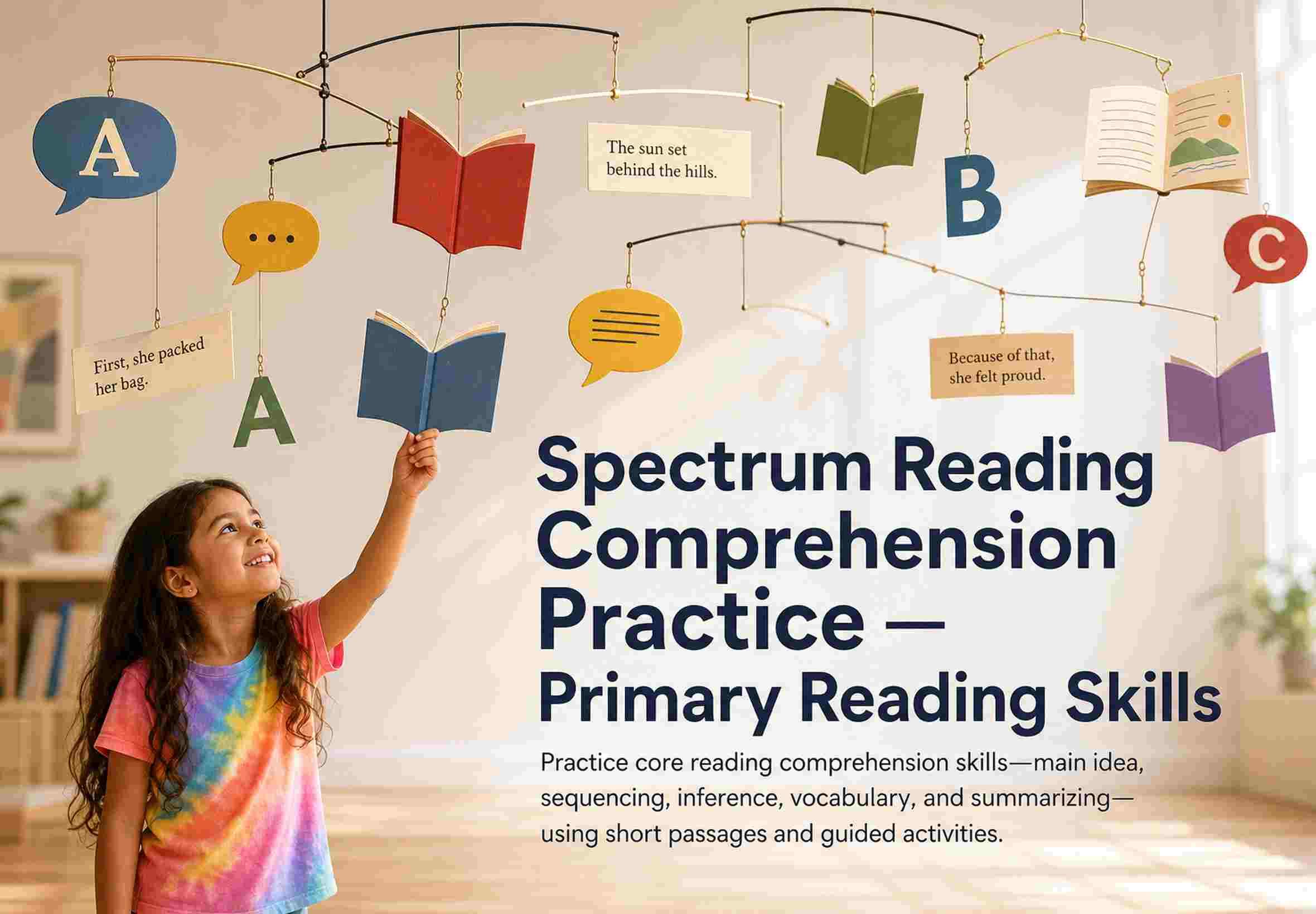 Spectrum Reading Comprehension Practice — Primary Reading Skills