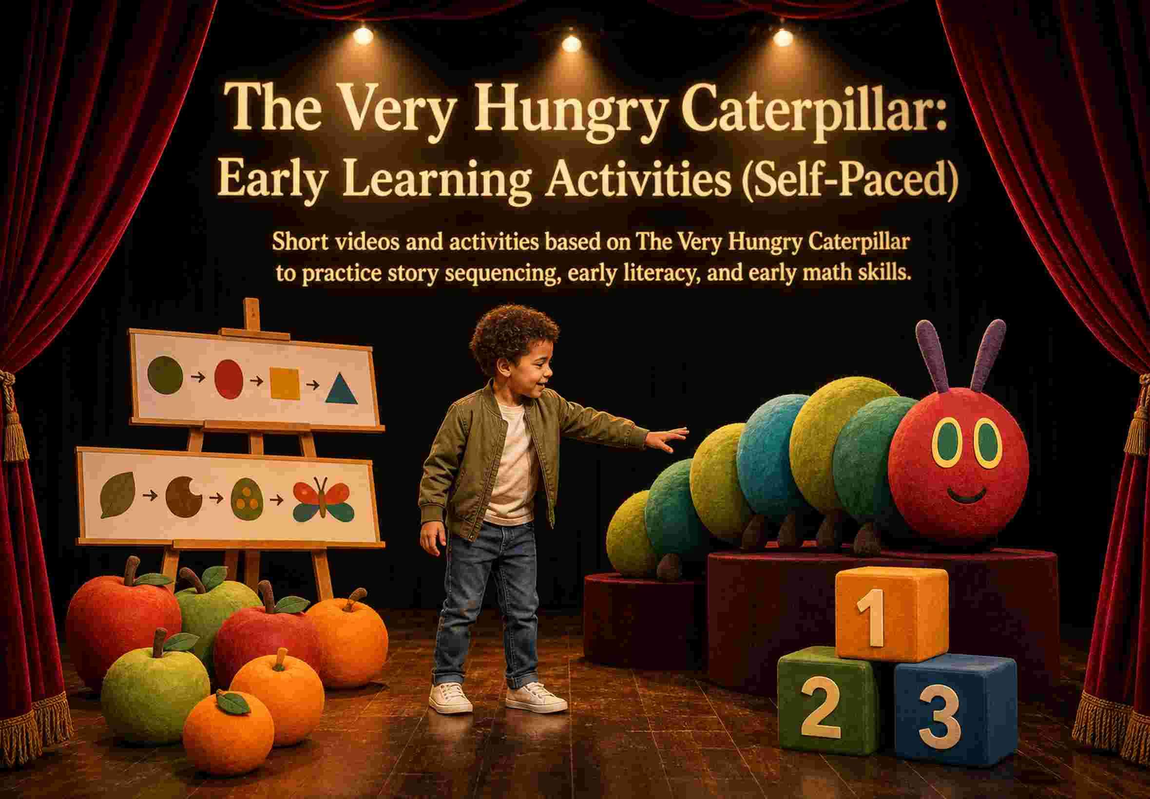 The Very Hungry Caterpillar: Early Learning Activities (Self-Paced)
