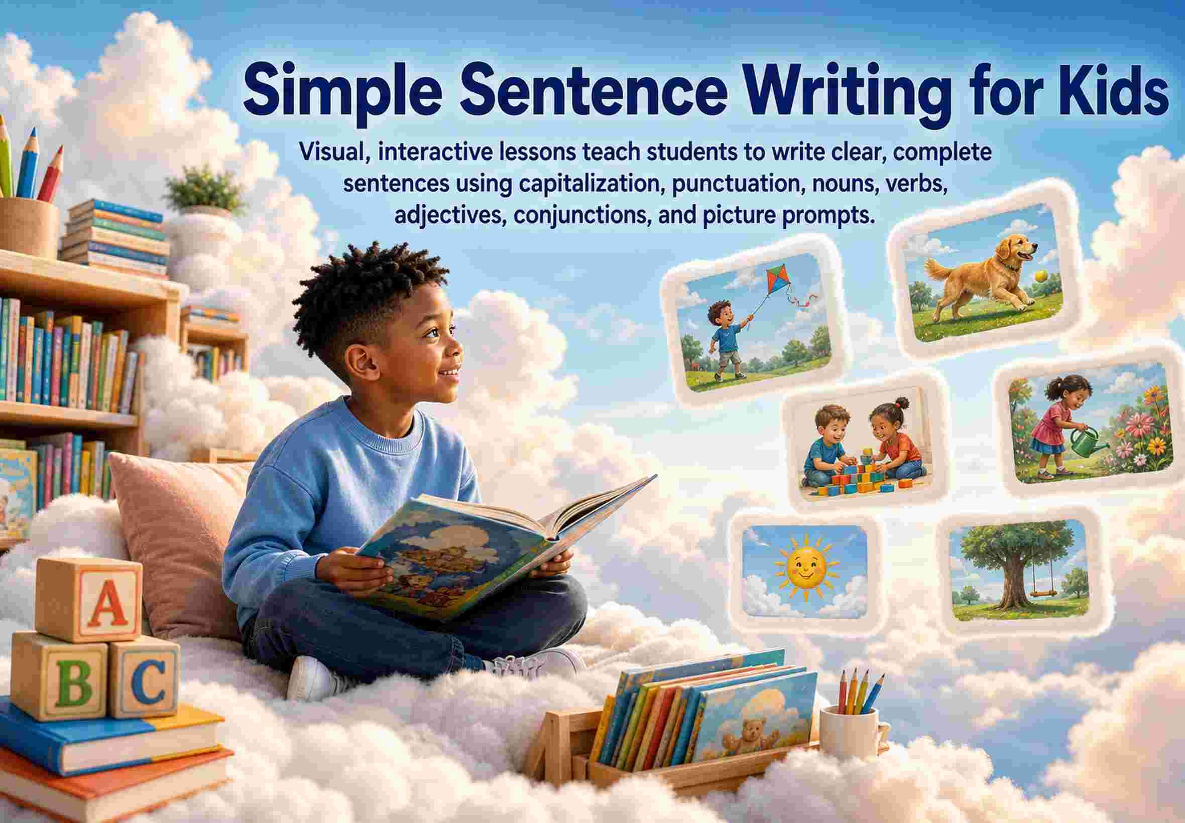 Simple Sentence Writing for Kids