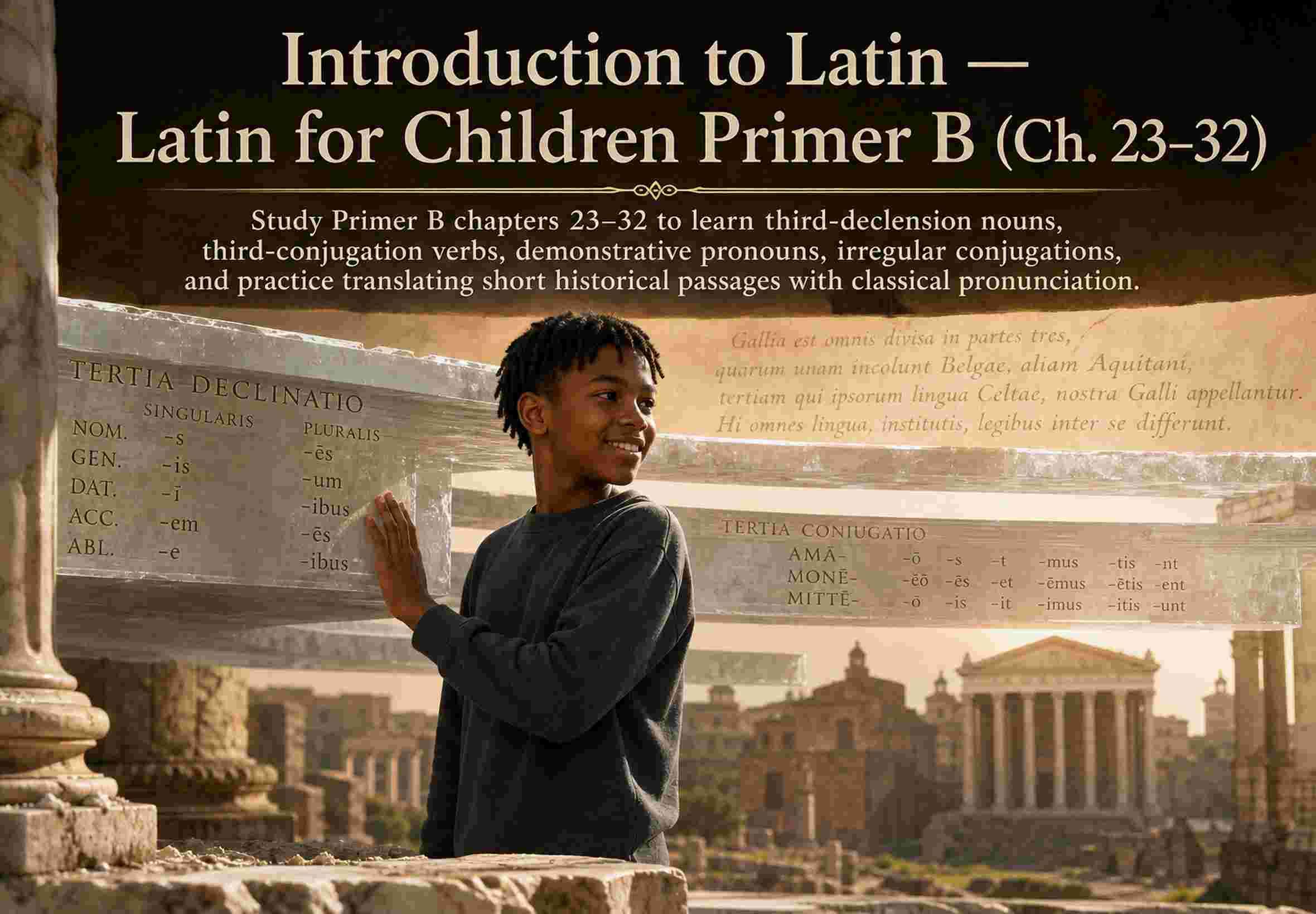 Introduction to Latin — Latin for Children Primer B (Ch. 23–32)