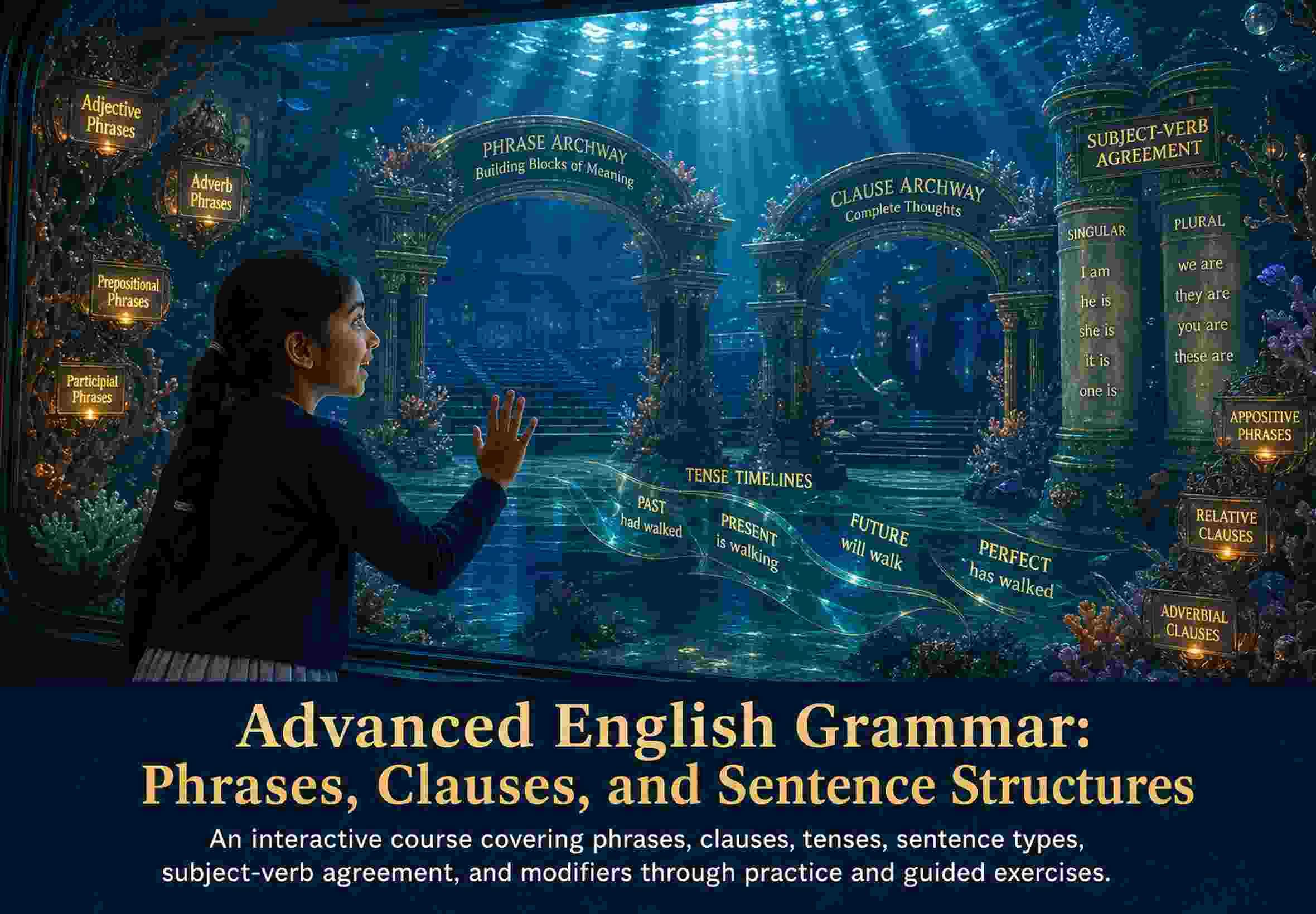 Advanced English Grammar: Phrases, Clauses, and Sentence Structures