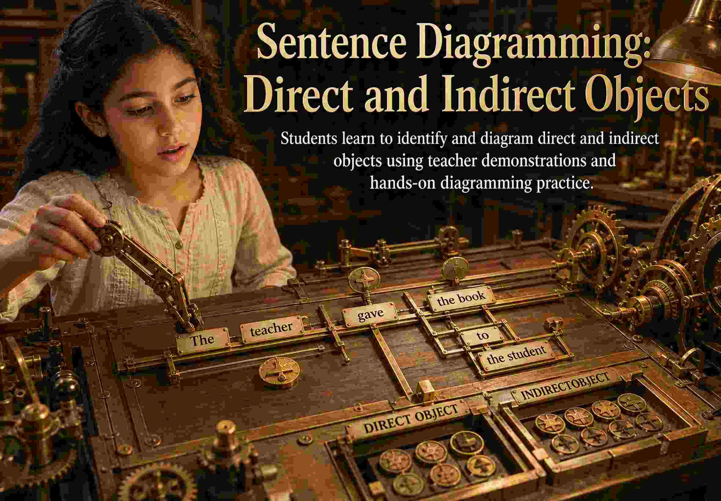 Sentence Diagramming: Direct and Indirect Objects