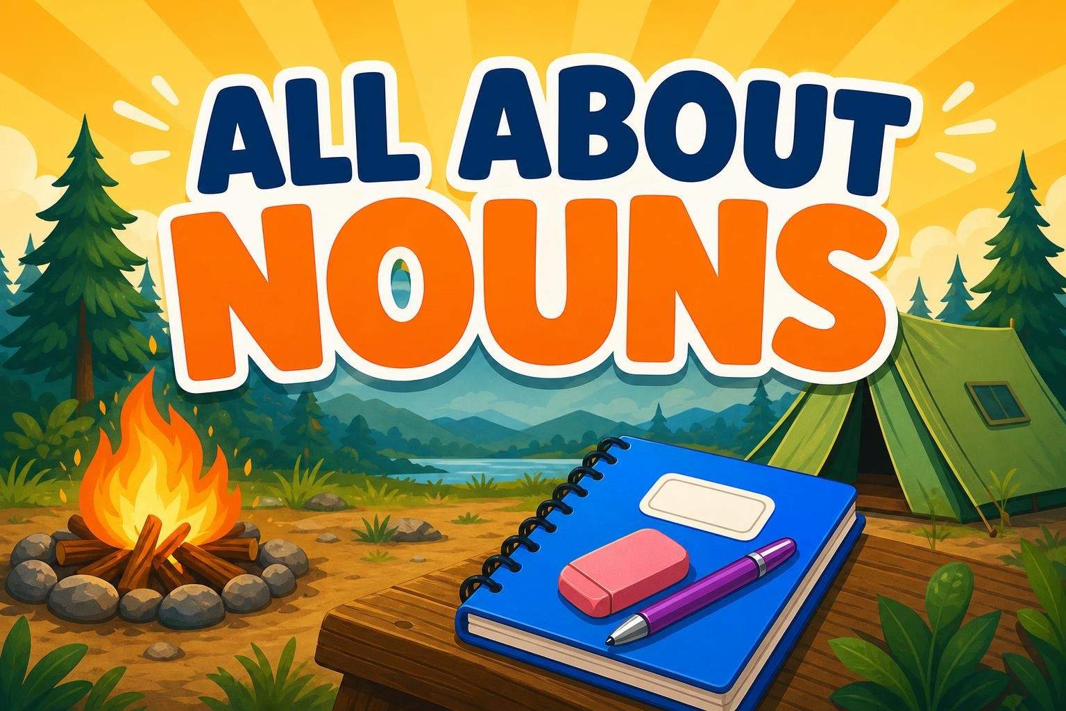 Grammar Interactive Notebook: All About Nouns