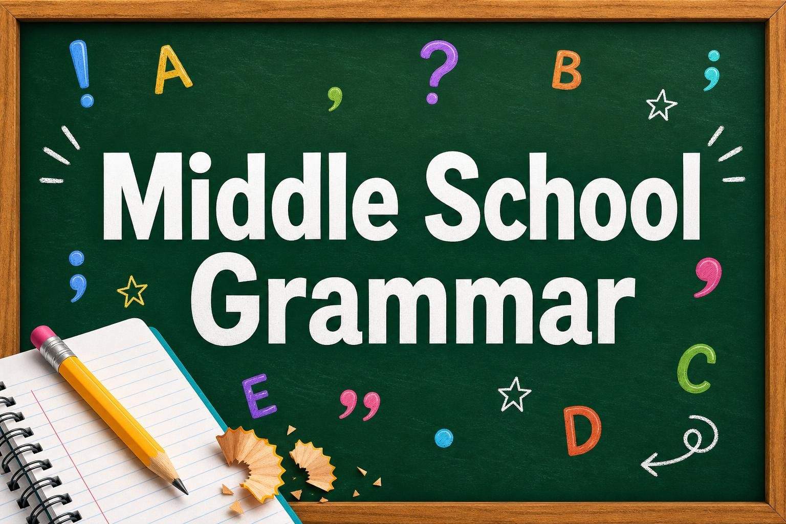 Middle School Grammar: Sentences and Parts of Speech
