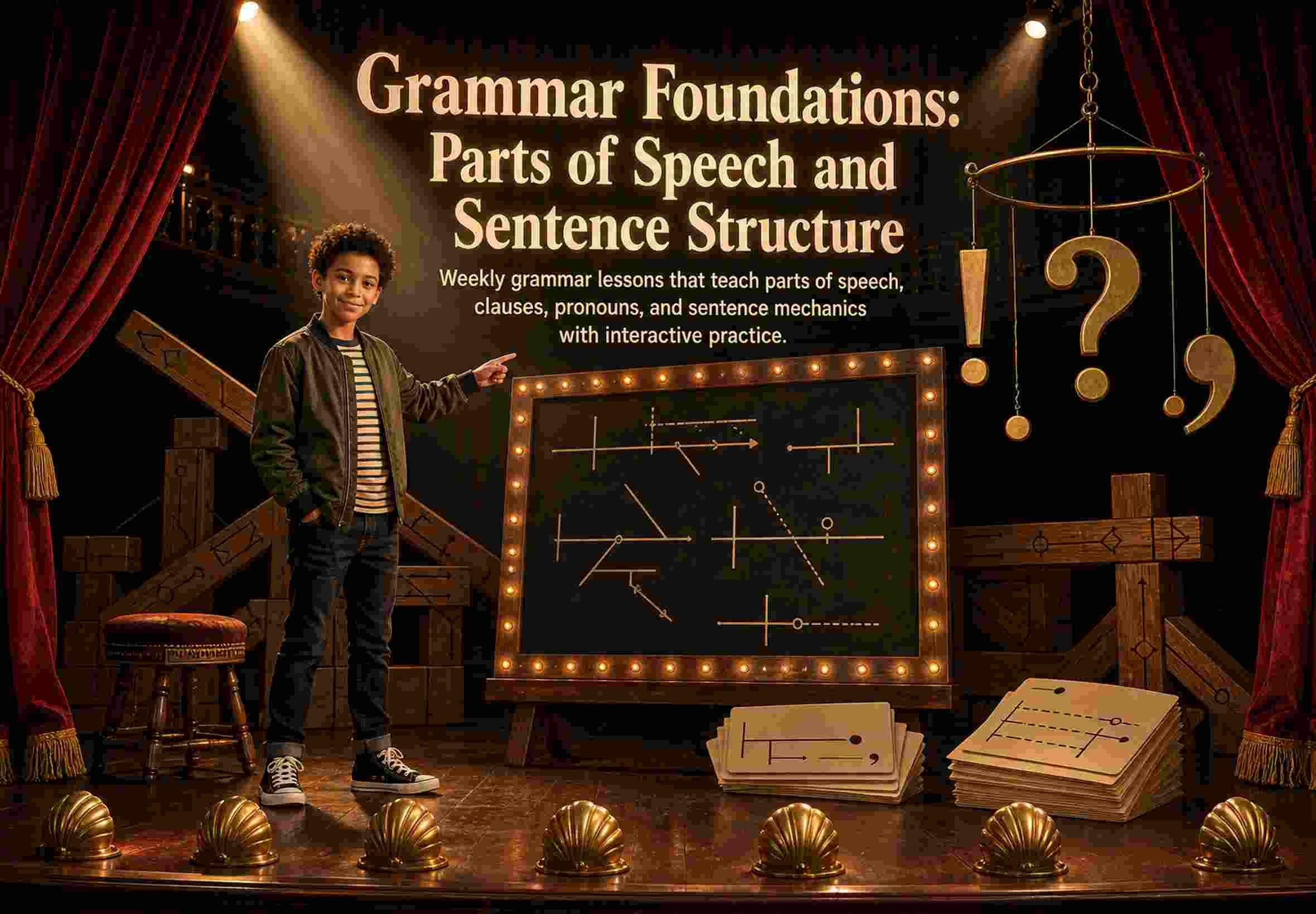 Grammar Foundations: Parts of Speech and Sentence Structure