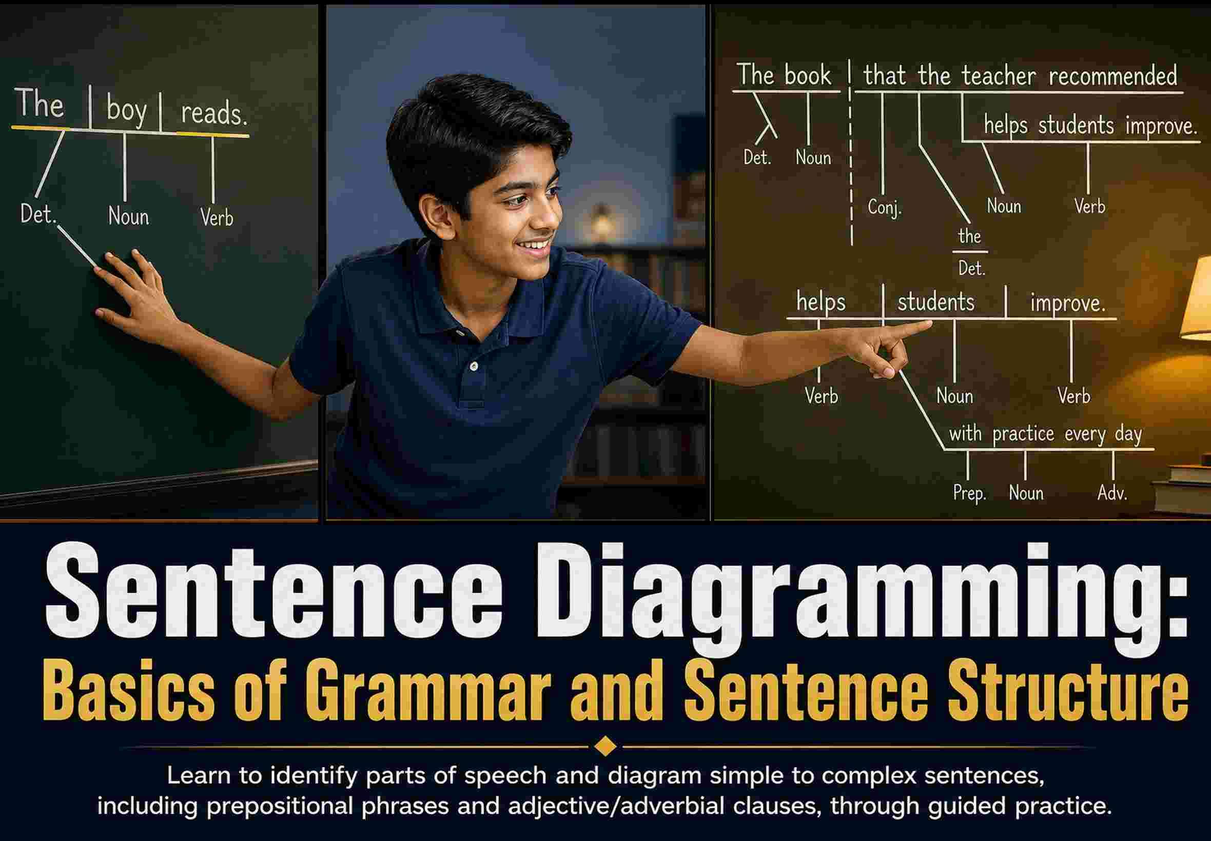 Sentence Diagramming: Basics of Grammar and Sentence Structure