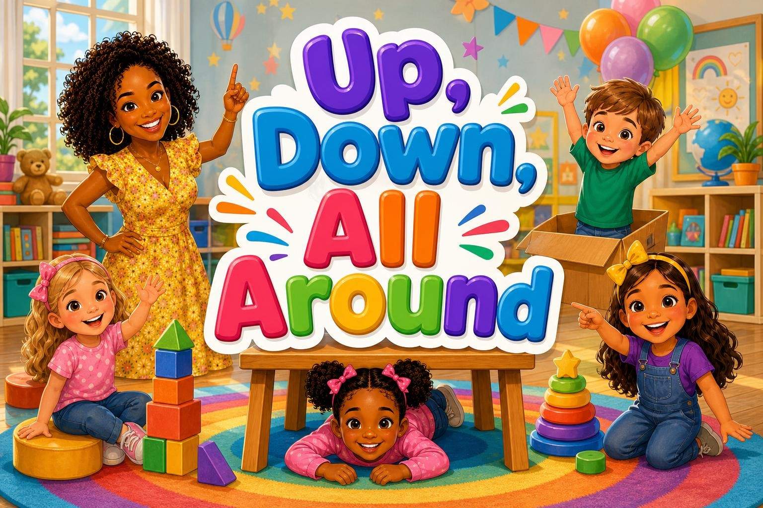 Prepositions: Positions and Directions for Preschoolers